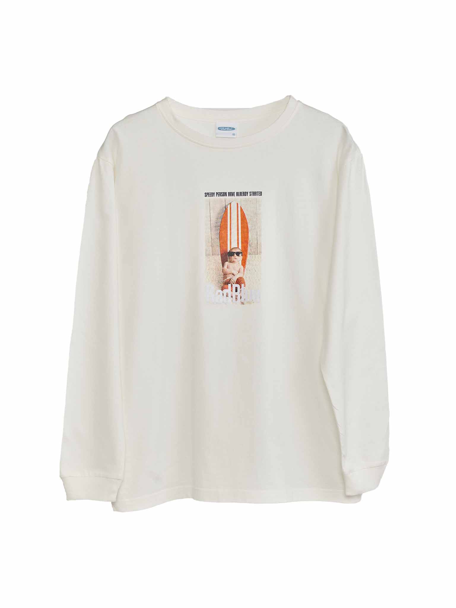 OEコットン ロングスリーブTシャツ【MINI SURF】
