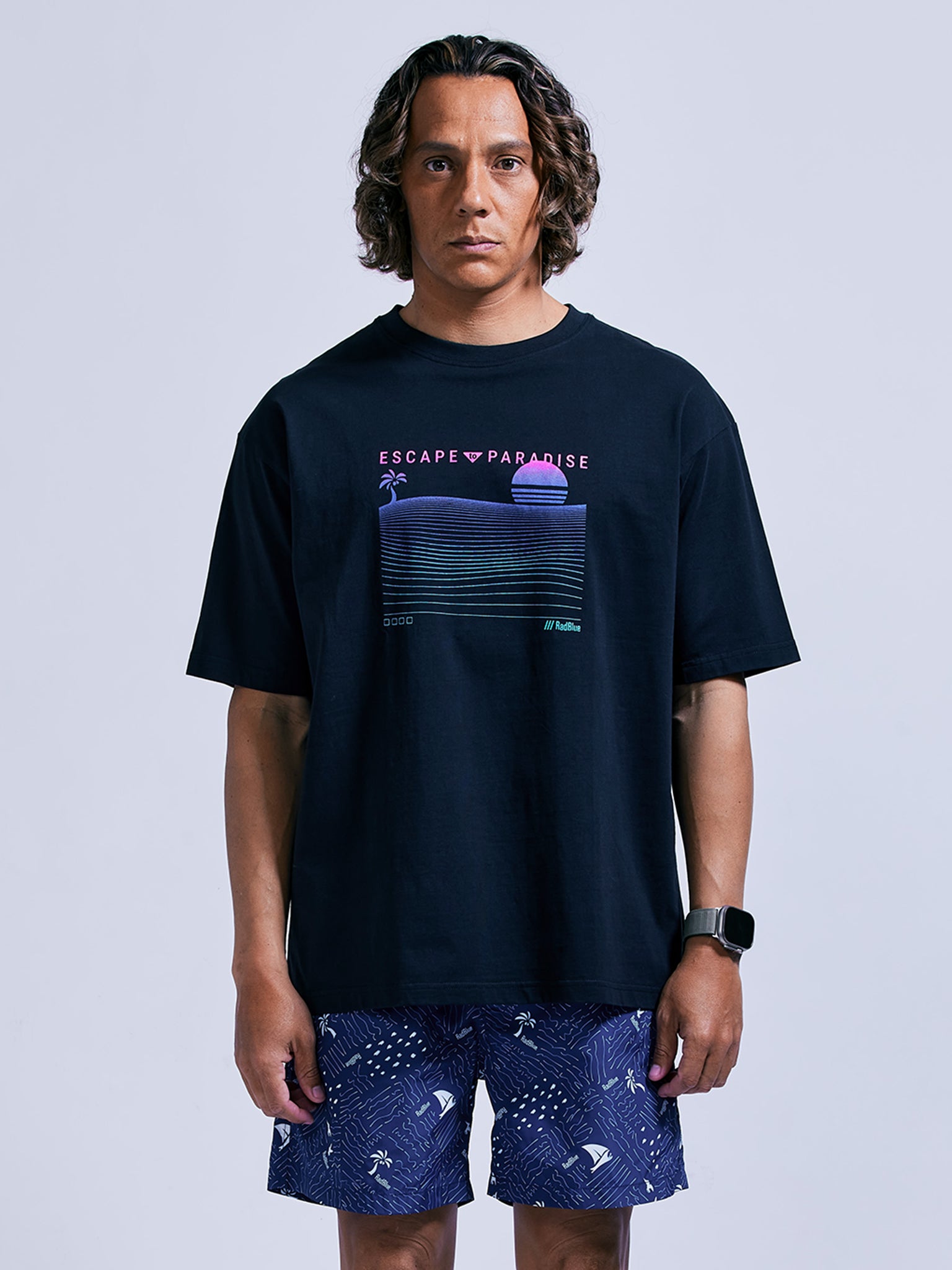 DrySilkyCotton® T 【Faded Shores】