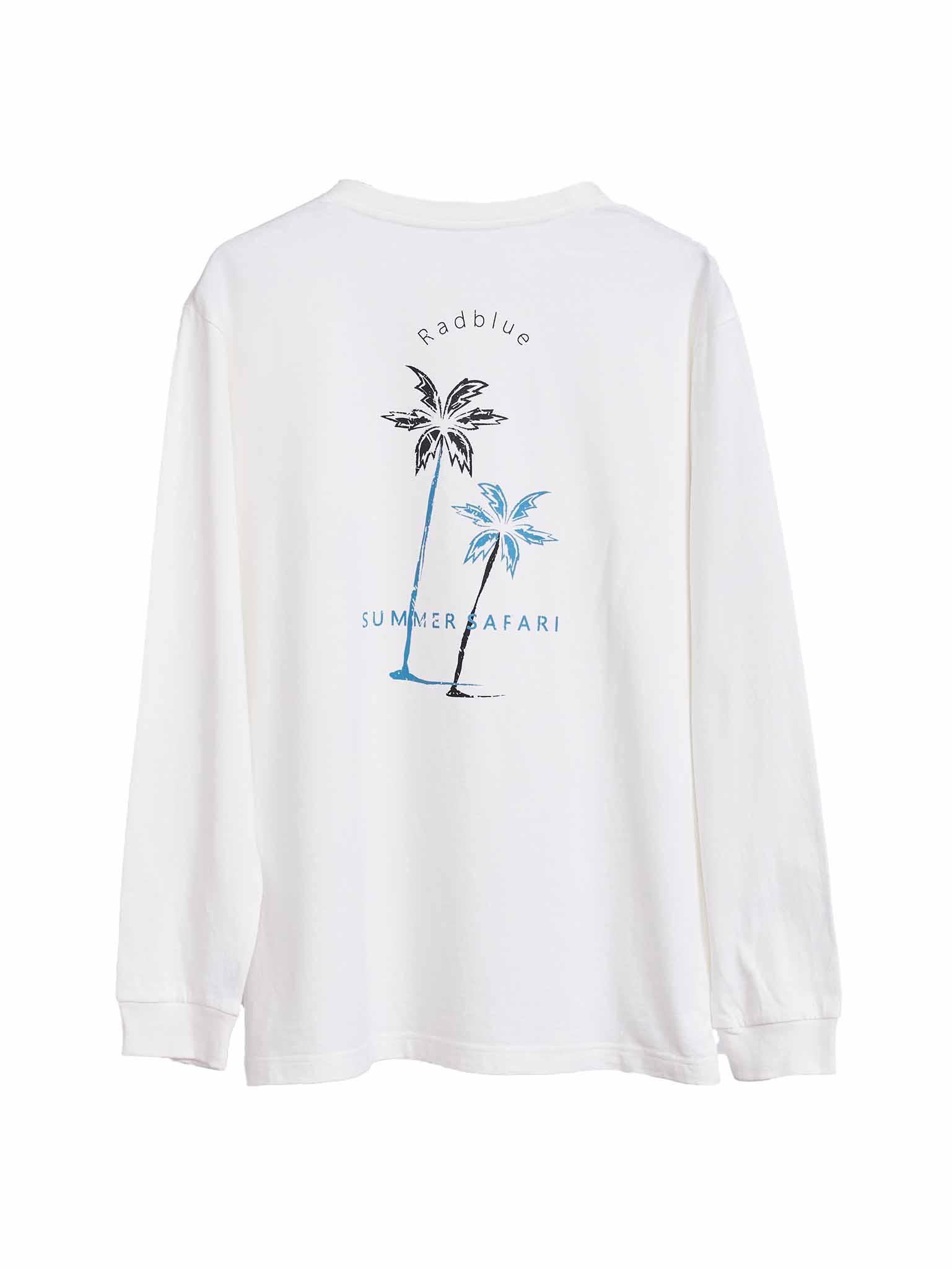 OEコットン ロングスリーブTシャツ【2Palm】