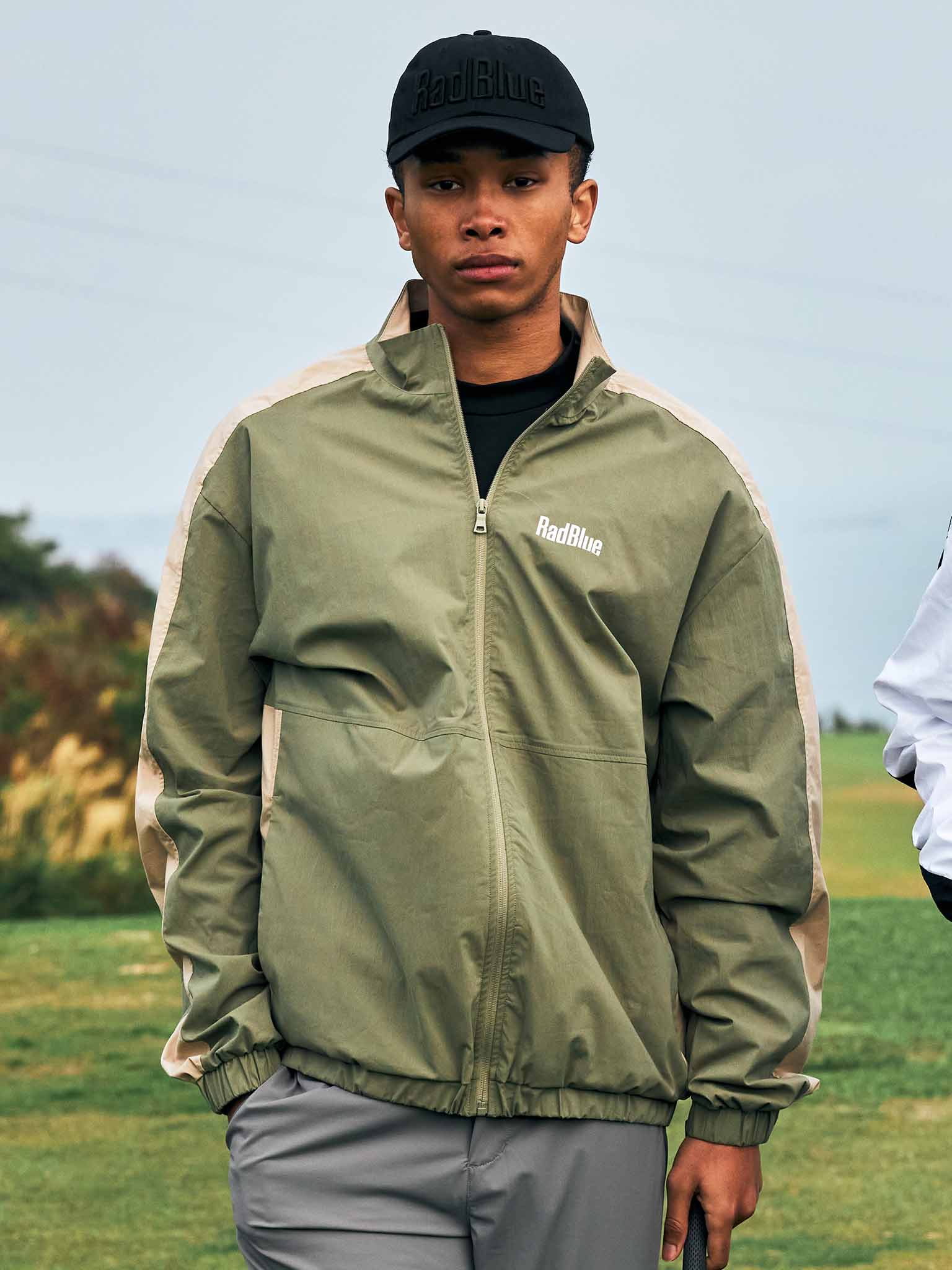 テックCottonNylon ライントラックJacket