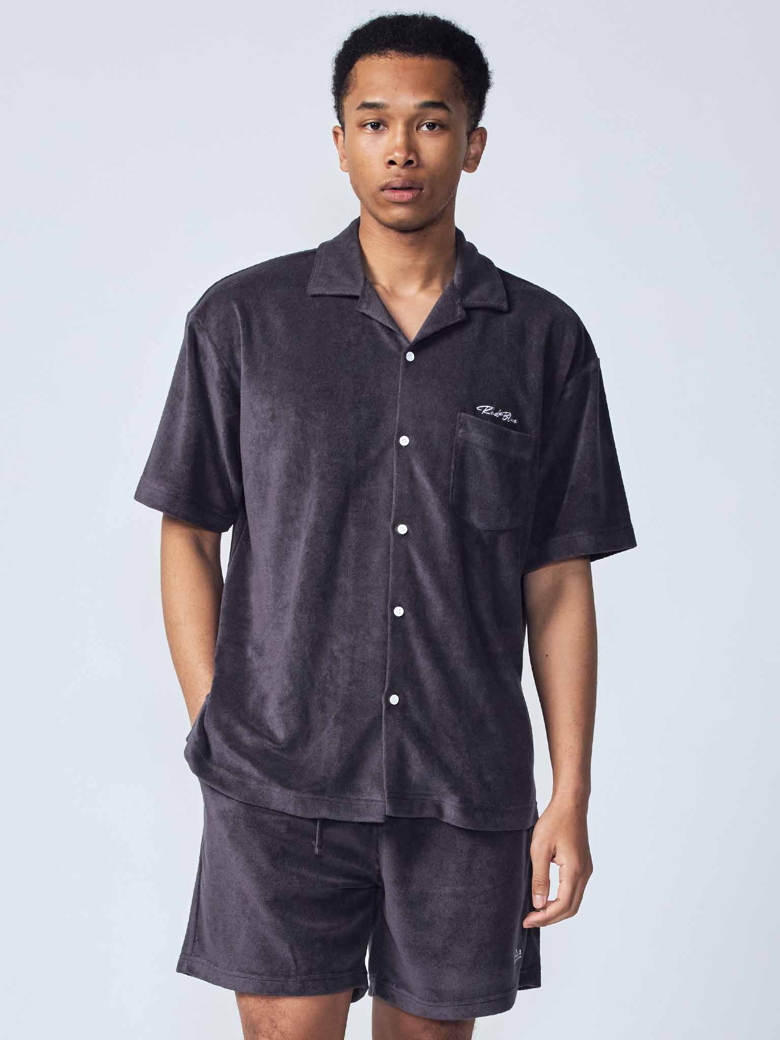 Premium Pile Open Collar Shirt