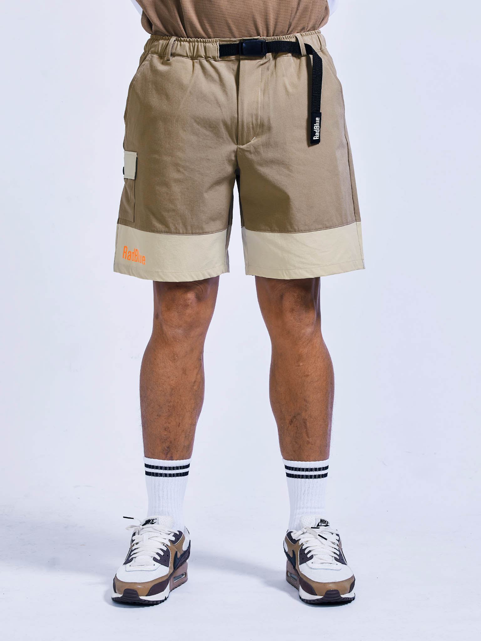 リップストップベルトカーゴショートパンツ