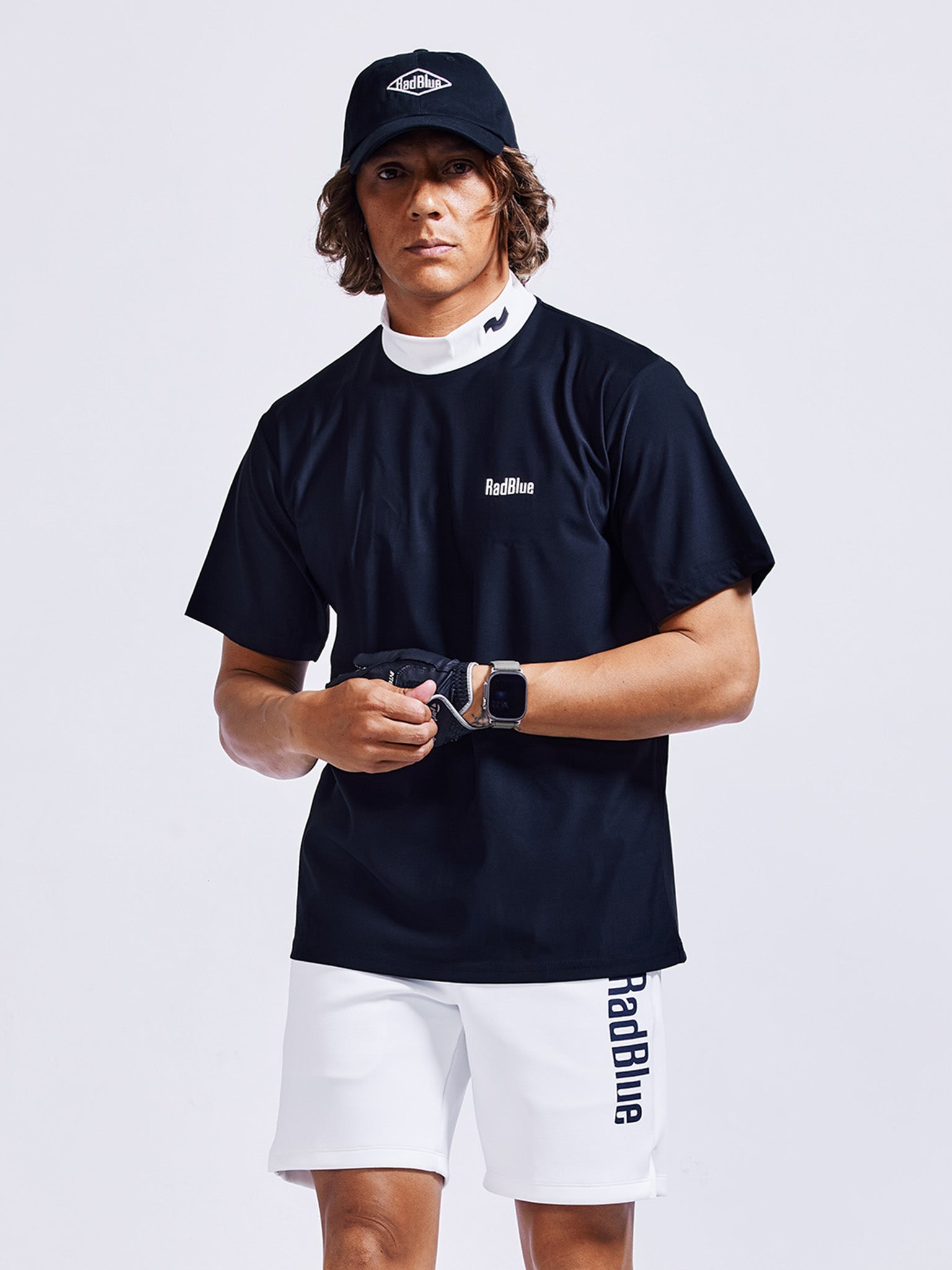 スーパードライストレッチ モックネック