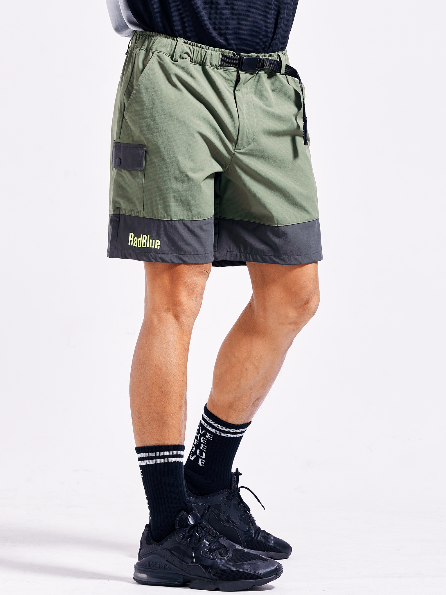 Ripstop Belted Cargo Shorts