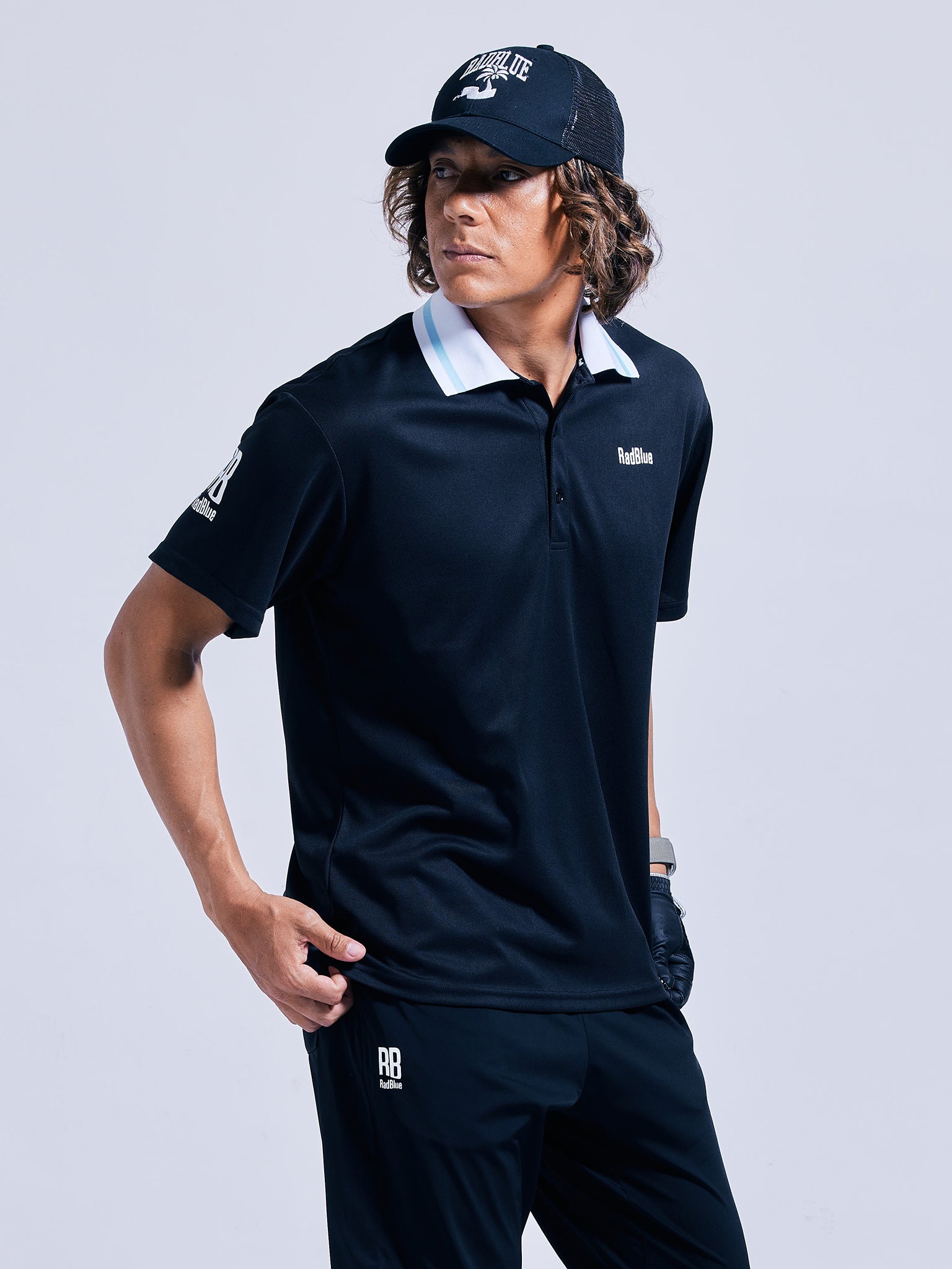 ベーシックドライカノコ ポロシャツ