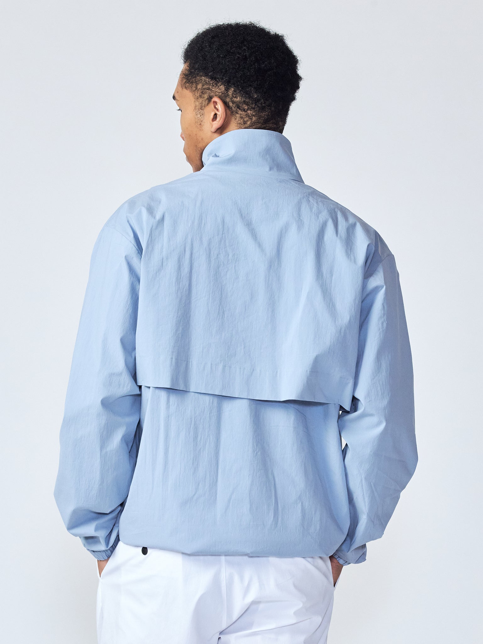 テックCottonNylon トラックJacket