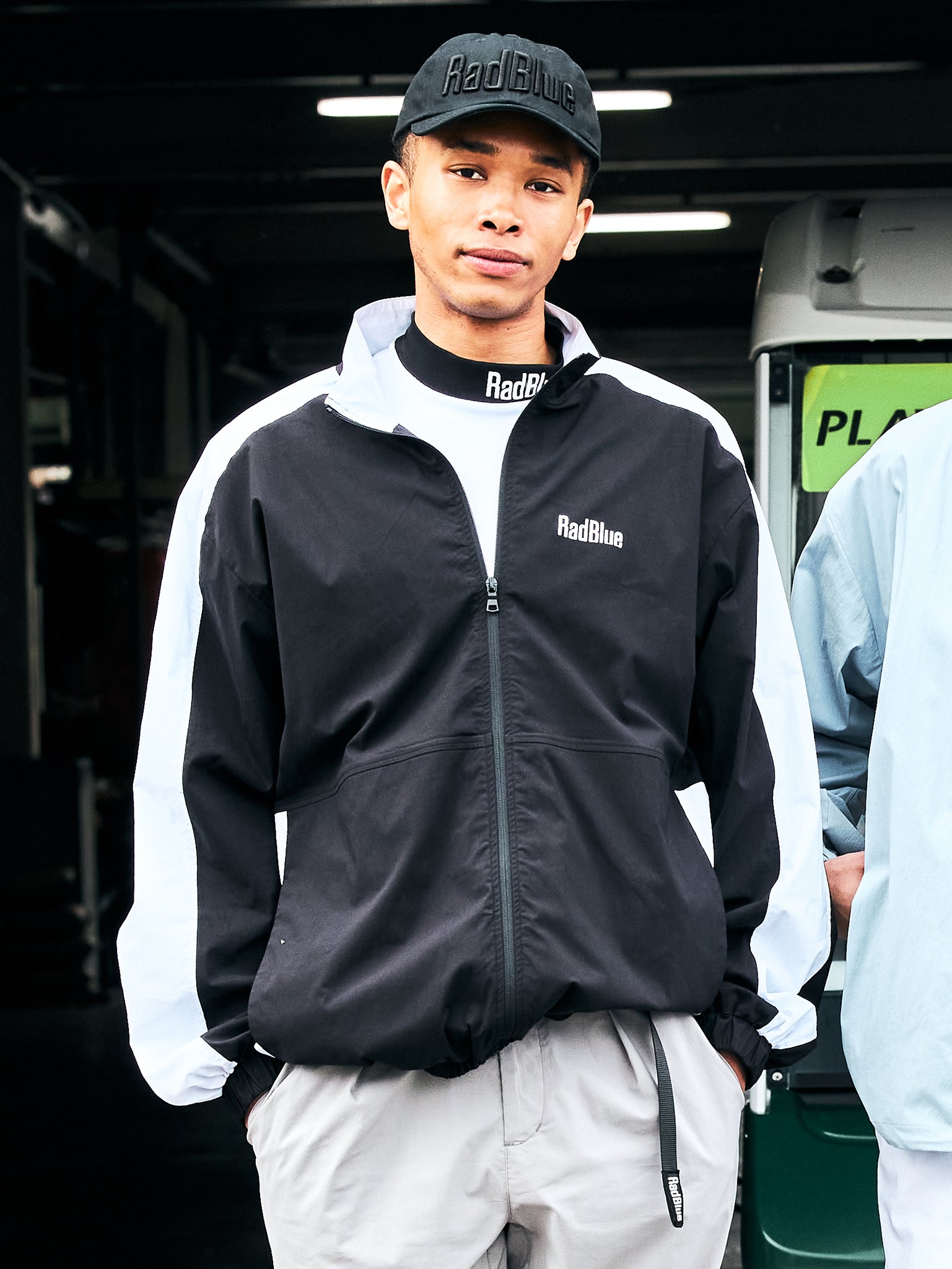 テックCottonNylon ライントラックJacket