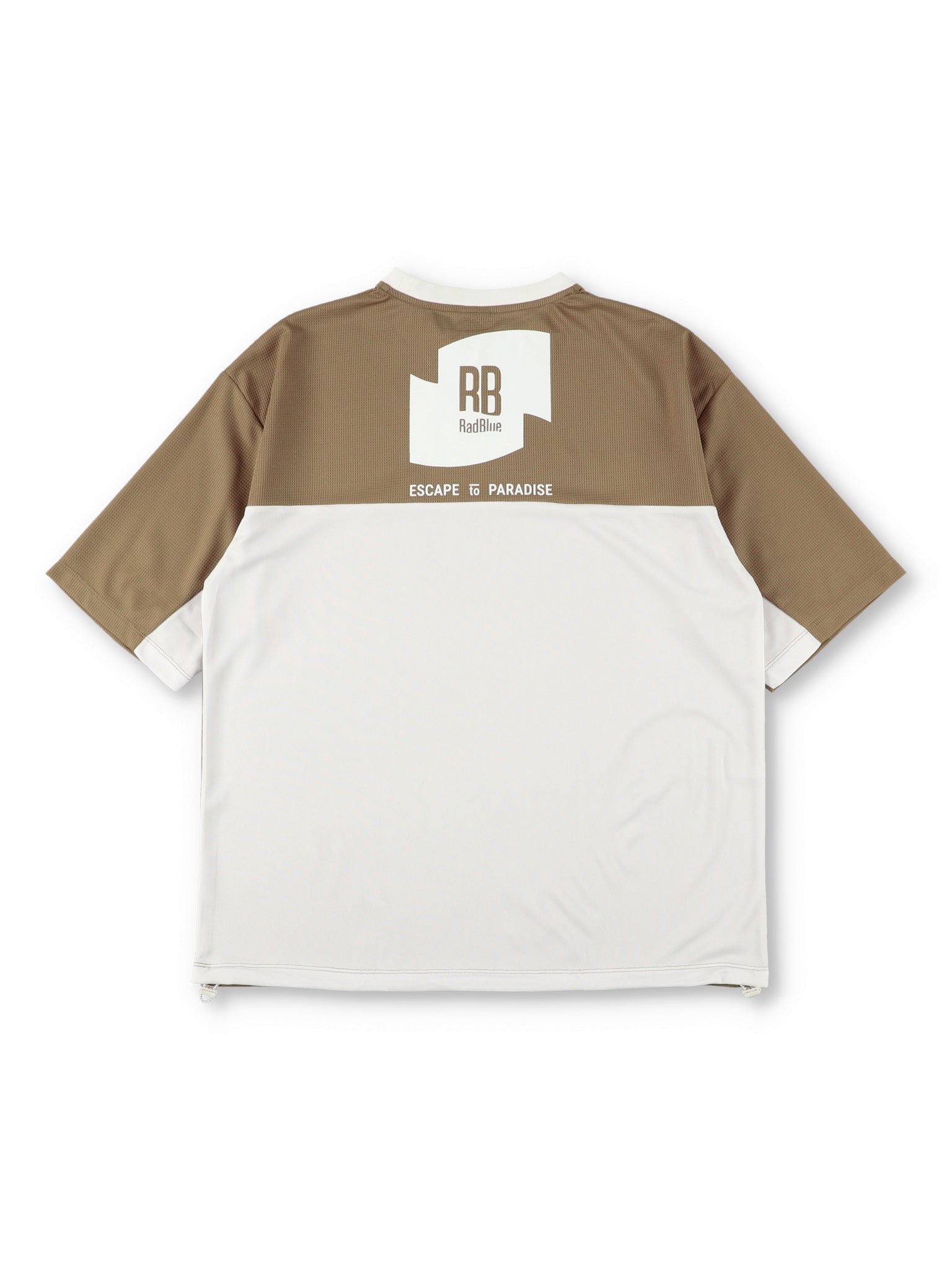 ショートスリーブ切り替え プルオーバー