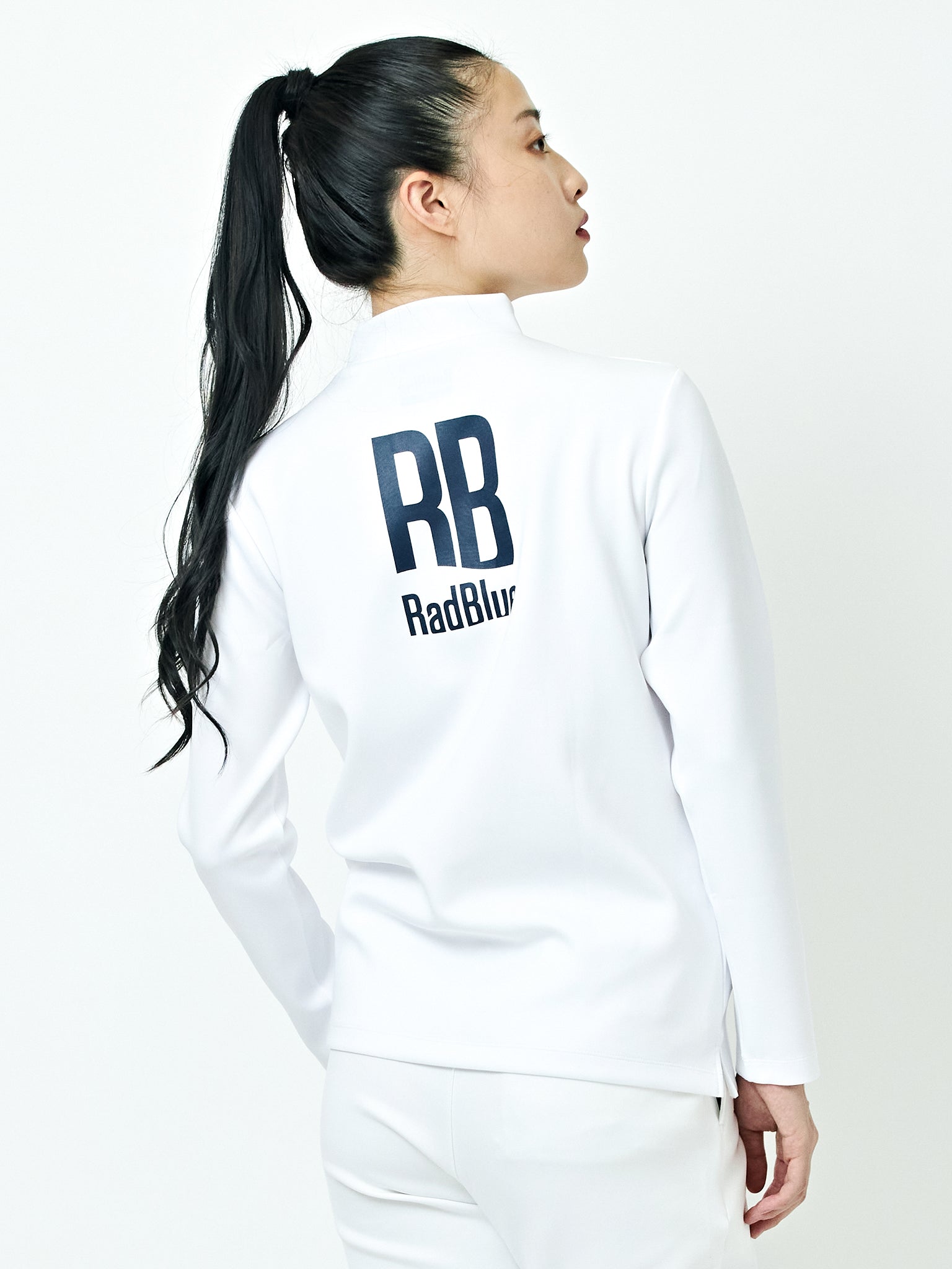 WSウルトラストレッチ モックネック ロングスリーブシャツ2