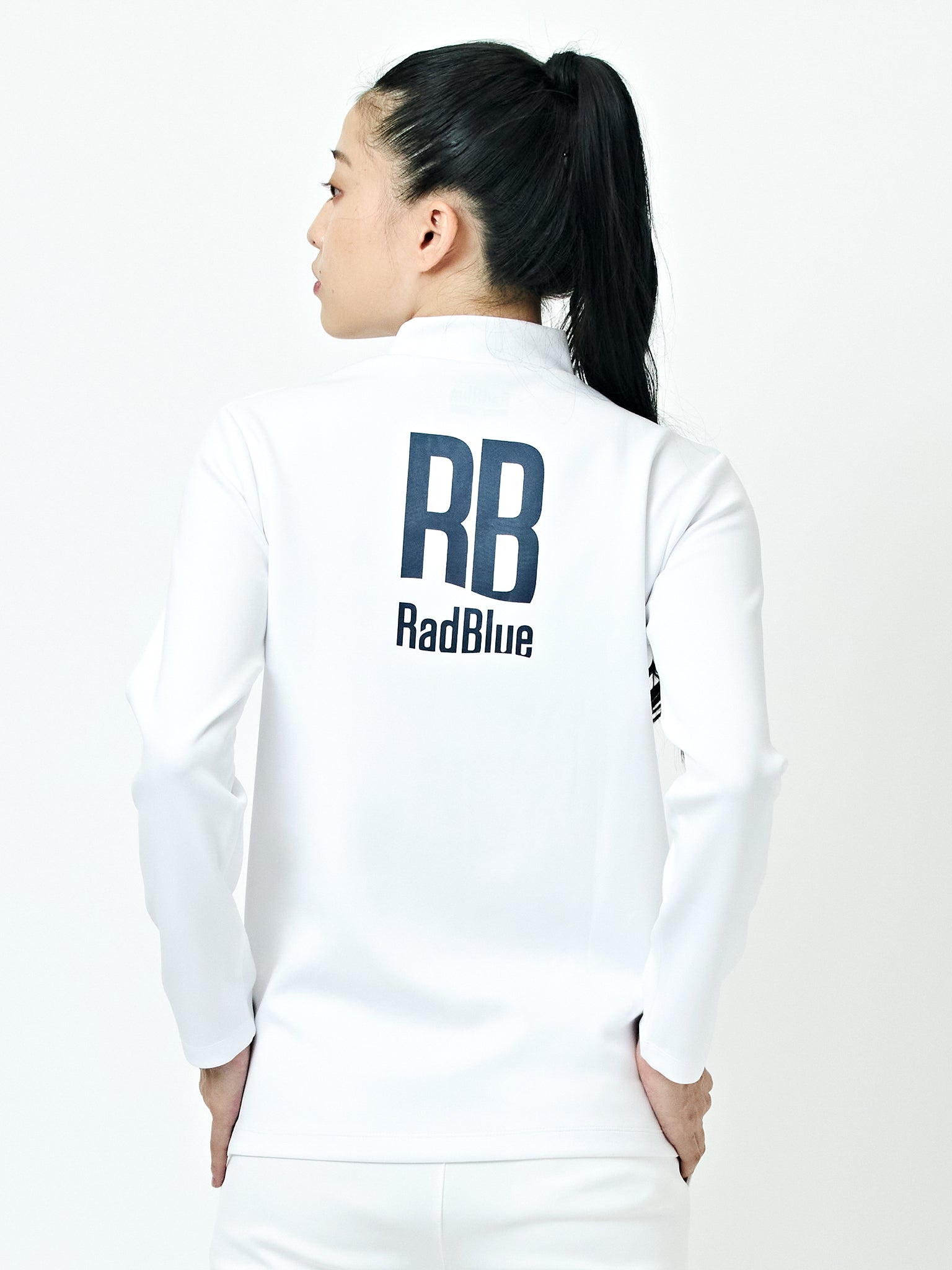 WSウルトラストレッチ モックネック ロングスリーブシャツ2