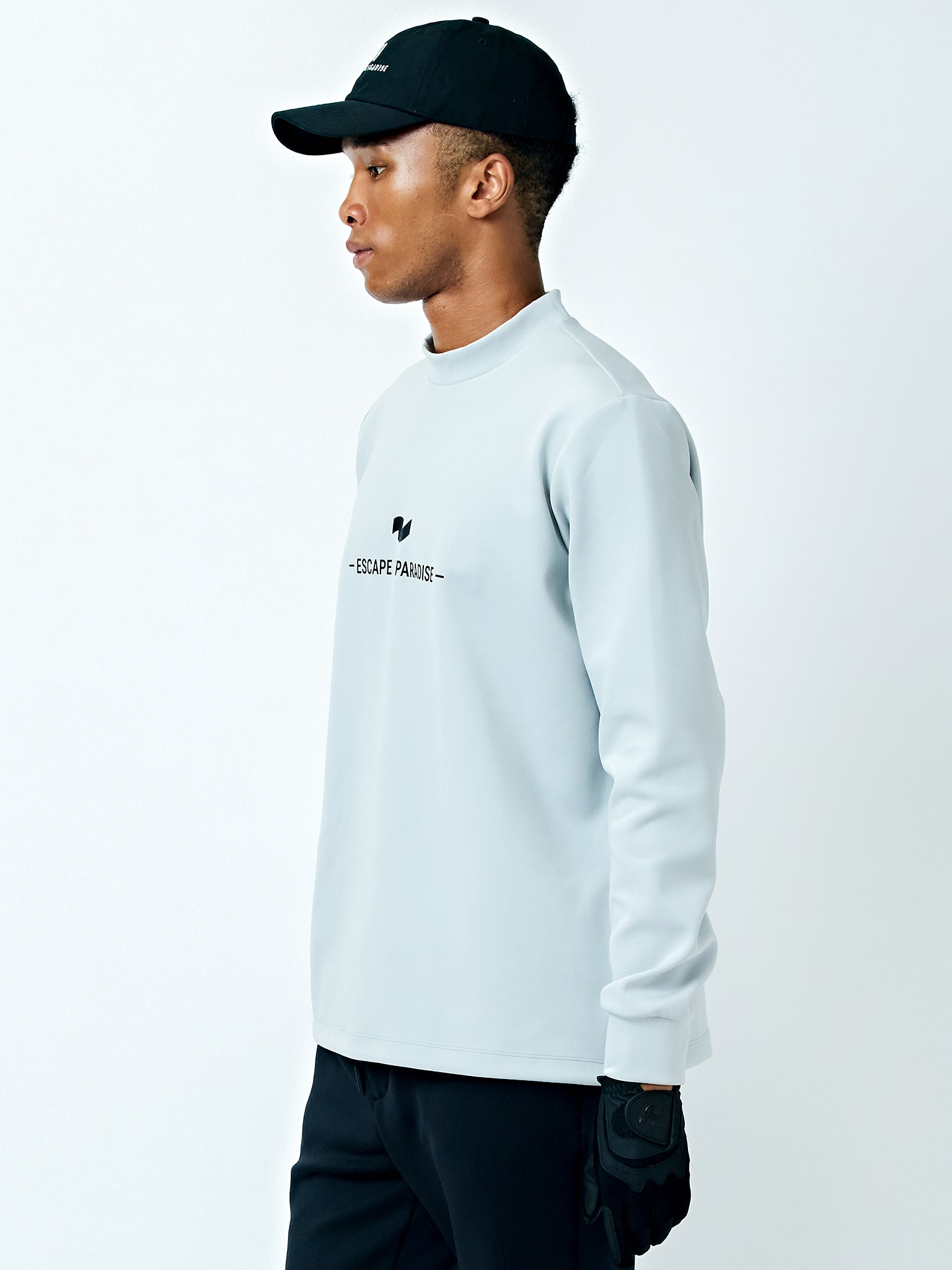 Ultra Stretch Mock Neck Long Sleeve Shirt 2