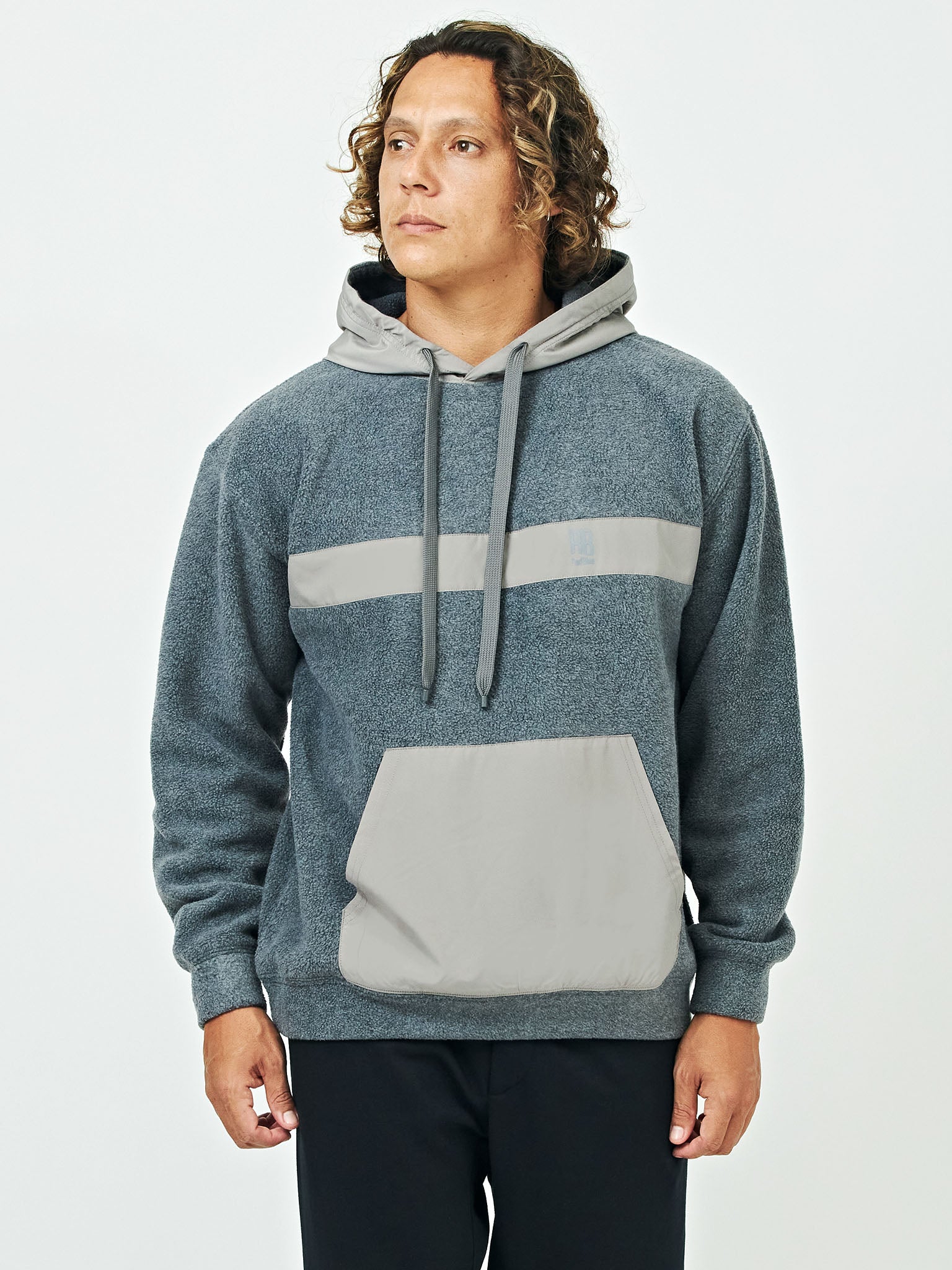 マイクロフリーススウェットパーカー