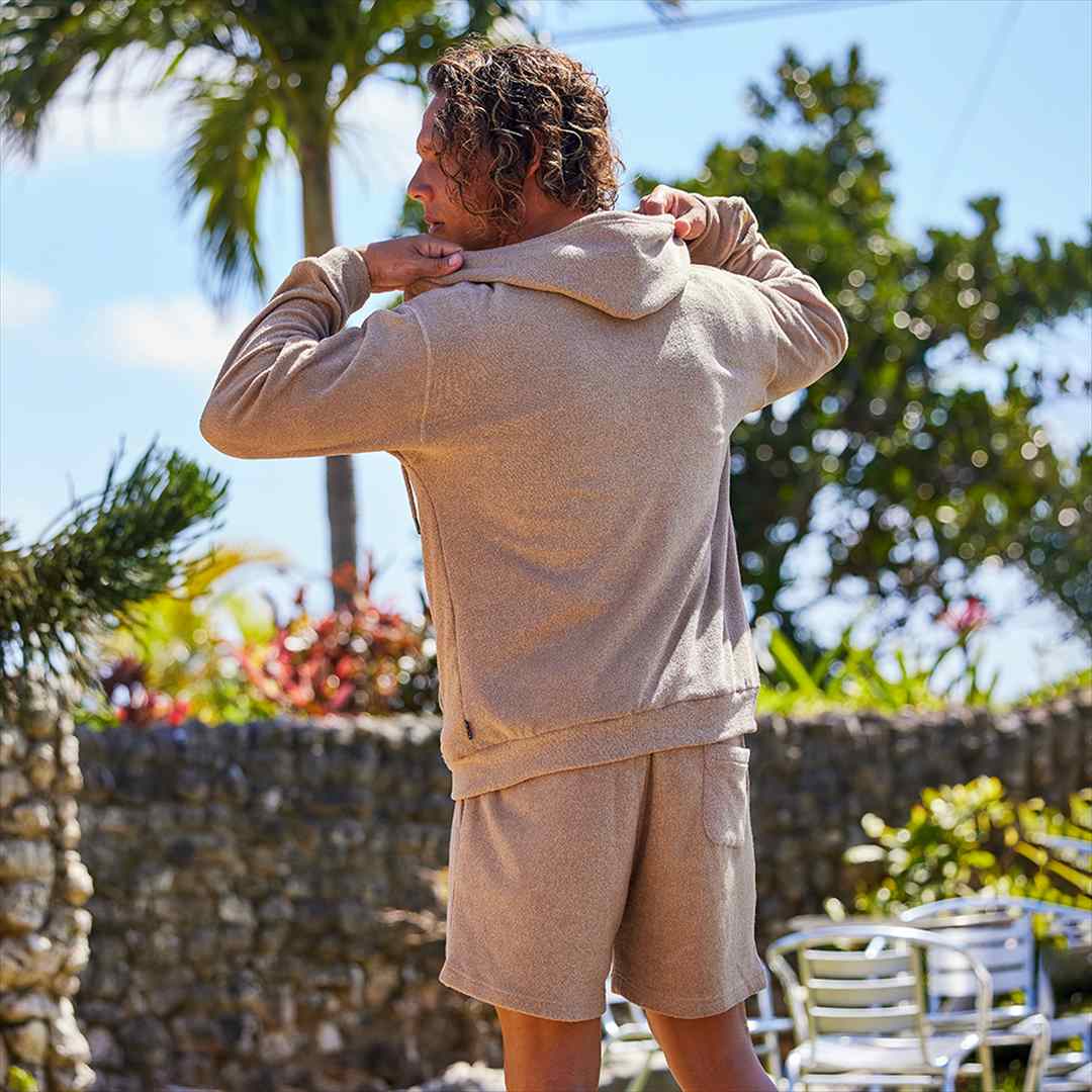 パイルジップパーカー