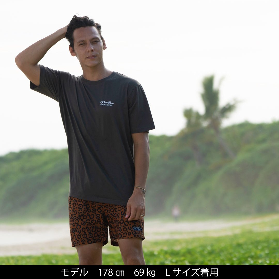 セミコーマコットン半袖メンズTシャツ【BANDANA】