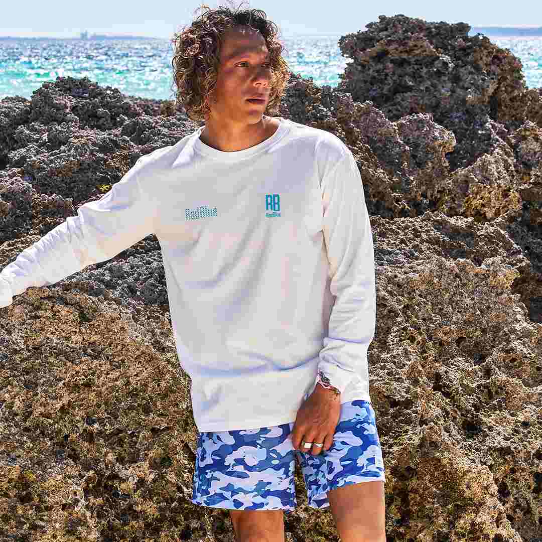 OEコットン ロングスリーブTシャツ【Diagonal】