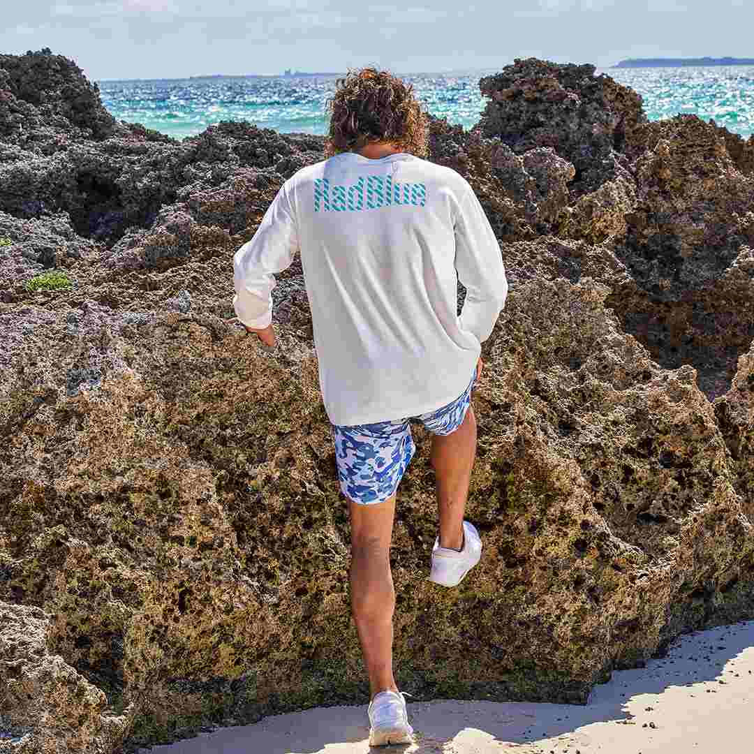 OEコットン ロングスリーブTシャツ【Diagonal】