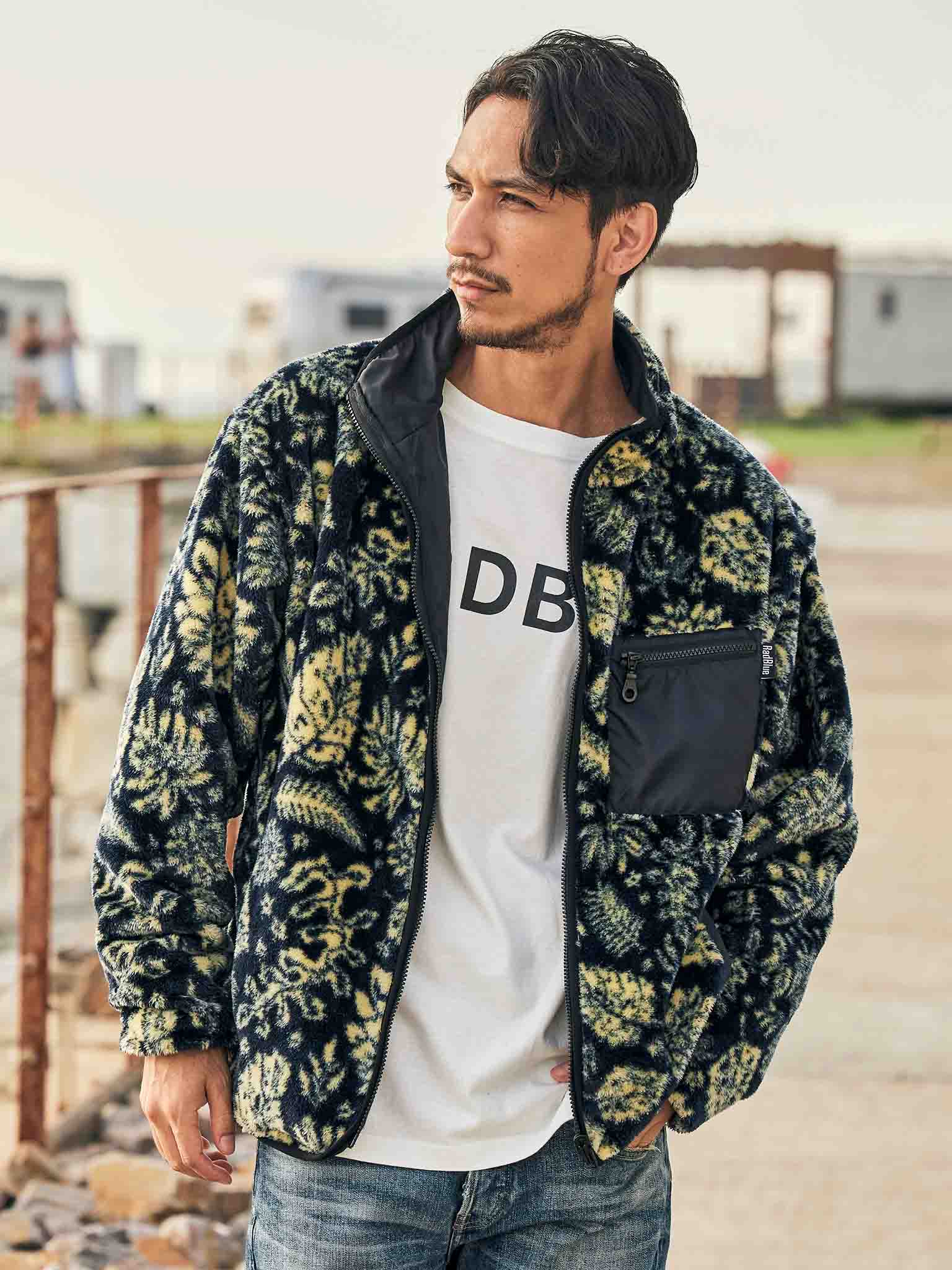 リバーシブルボアフリースブルゾン【BOTA】