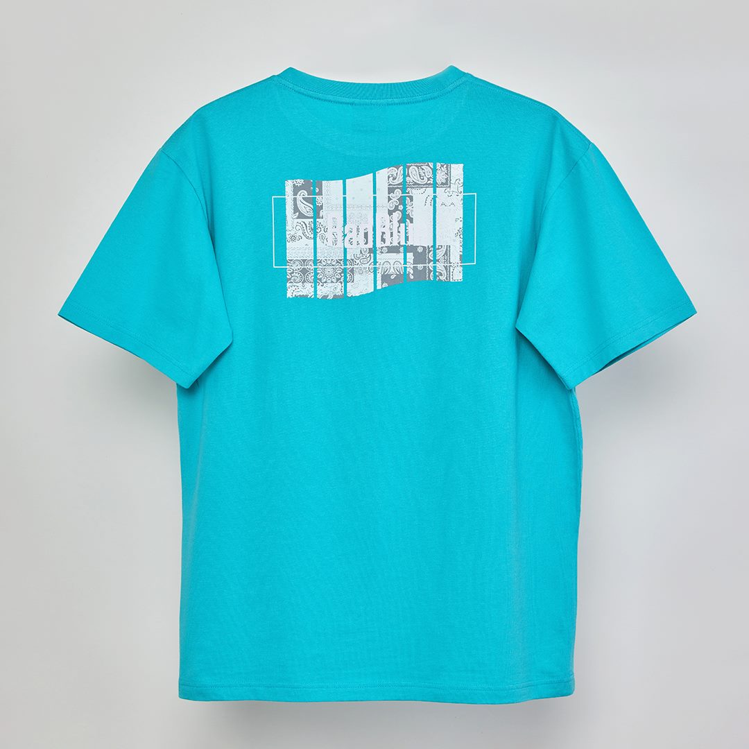 OEコットン 半袖メンズTシャツ【BANDANA FLAG】