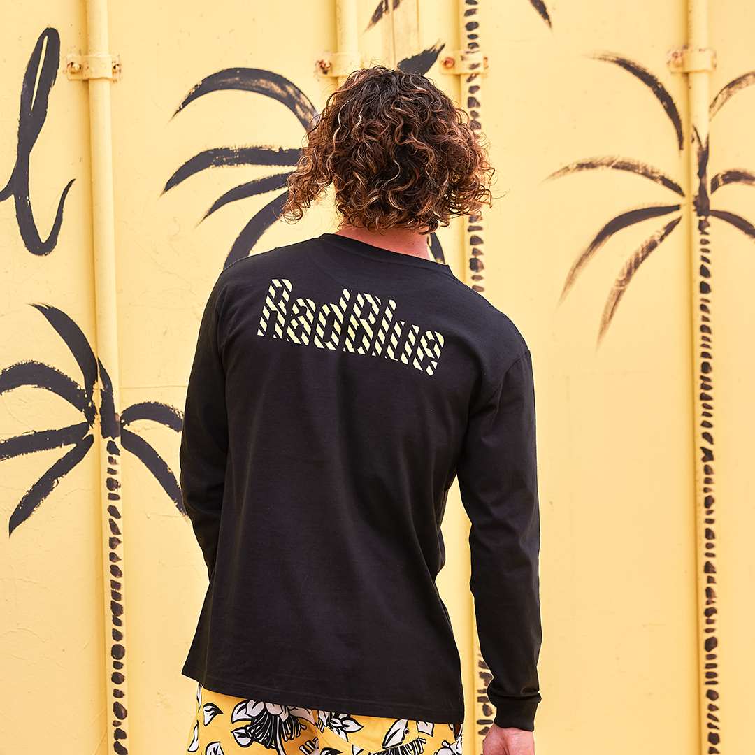 OEコットン ロングスリーブTシャツ【Diagonal】
