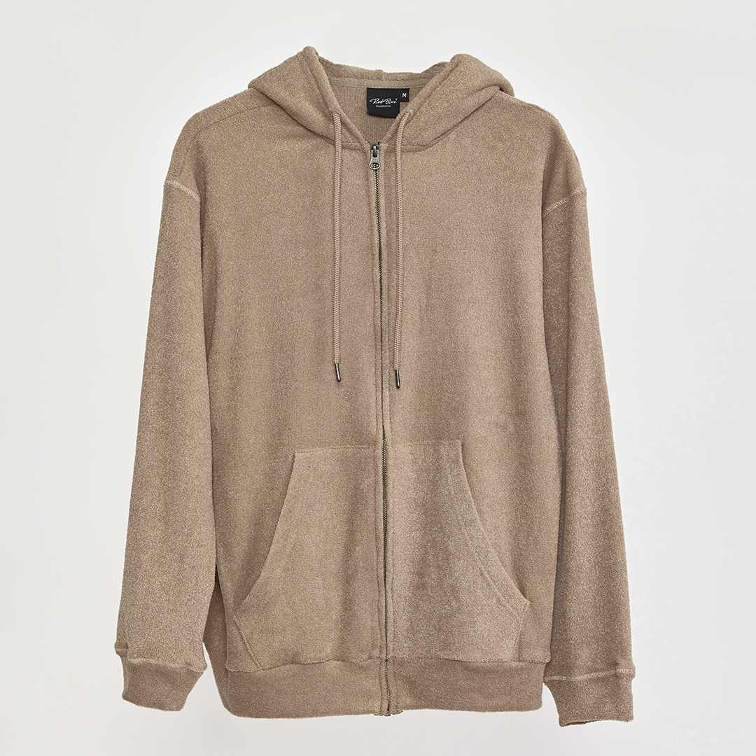 パイルジップパーカー