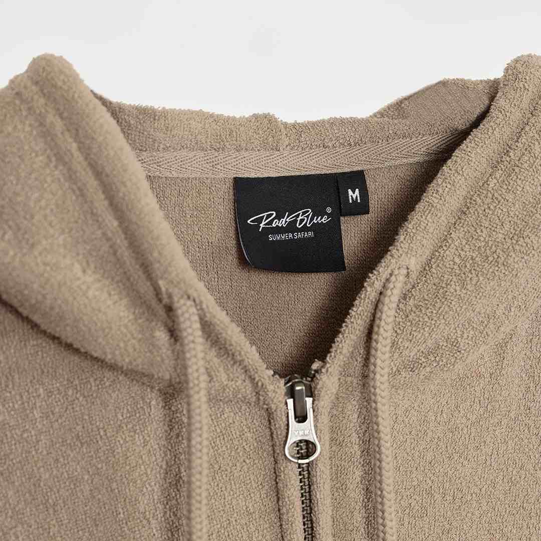 パイルジップパーカー