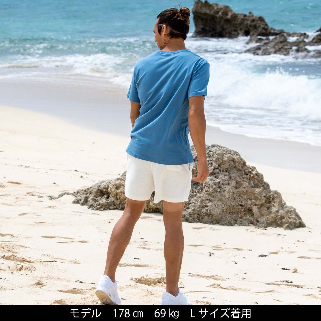 セミコーマコットン半袖メンズTシャツ【Rad】