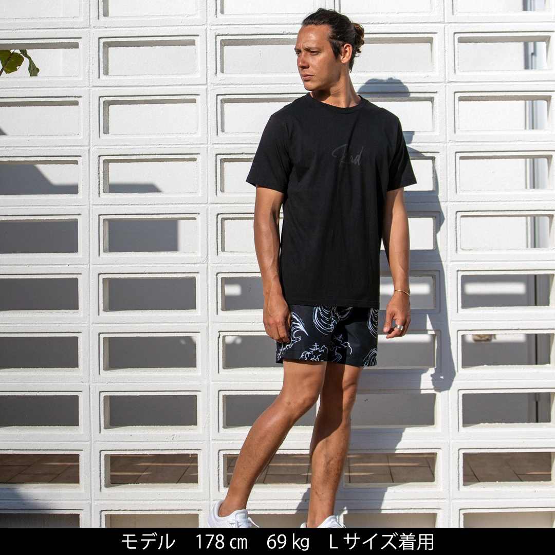 セミコーマコットン半袖メンズTシャツ【Rad】