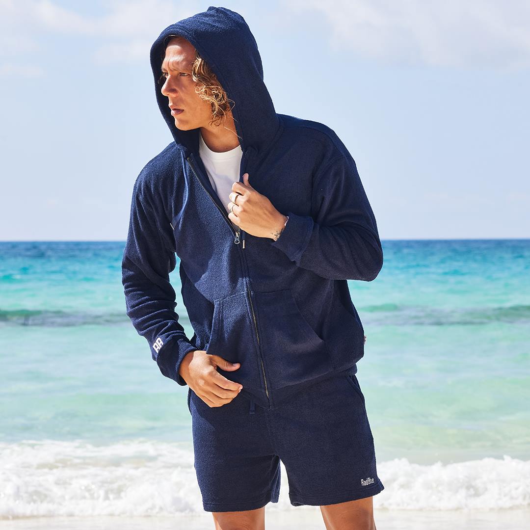 パイルジップパーカー