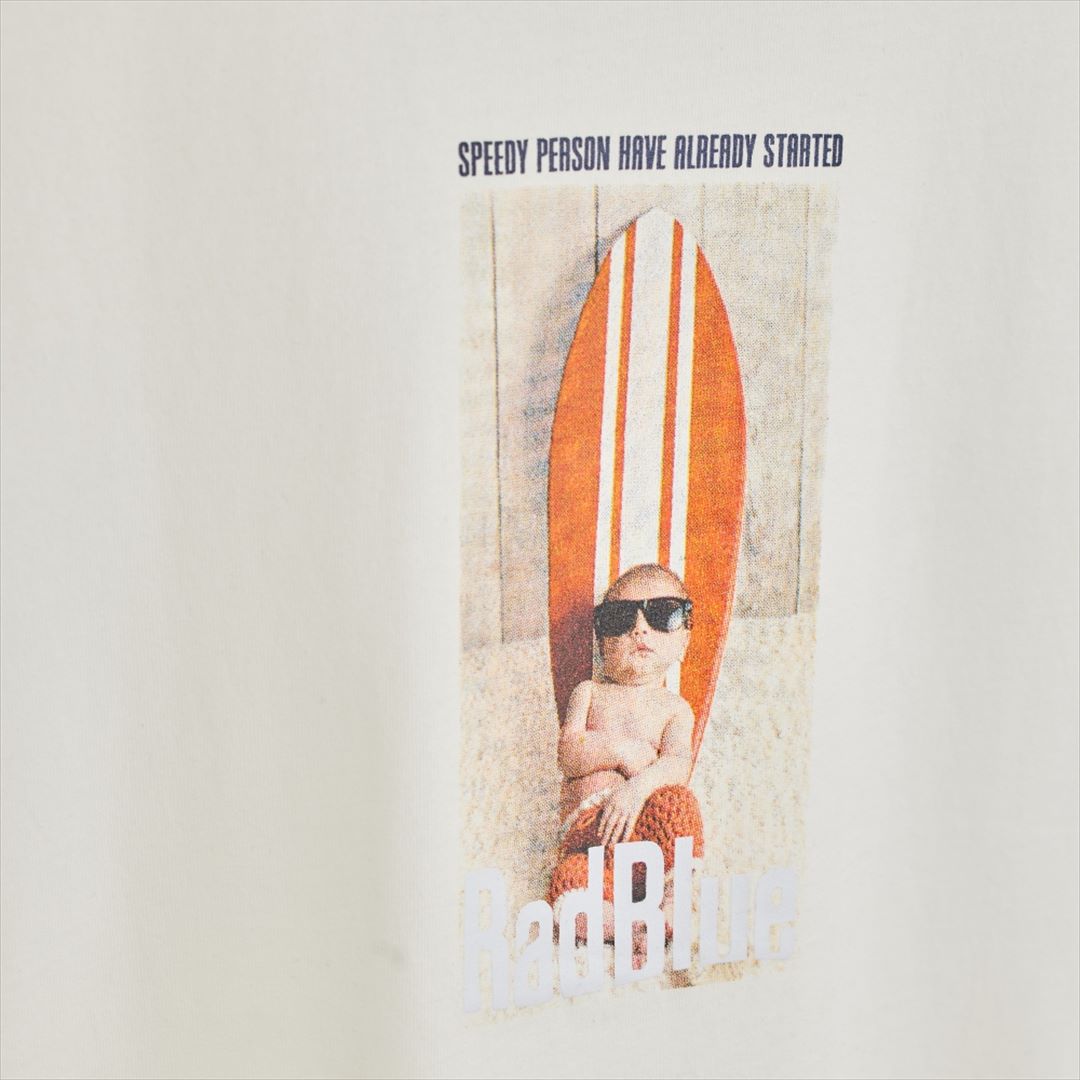OEコットン ロングスリーブTシャツ【MINI SURF】