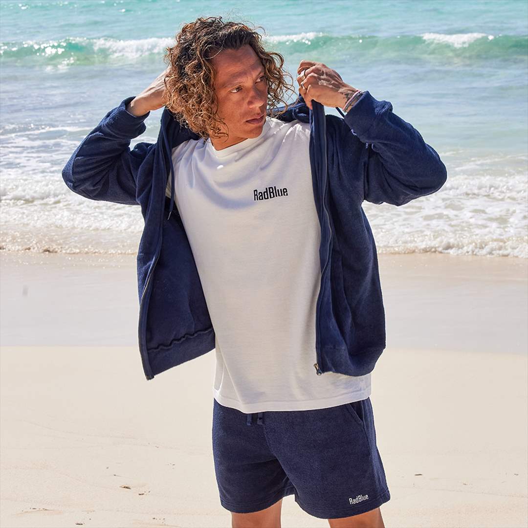 パイルジップパーカー