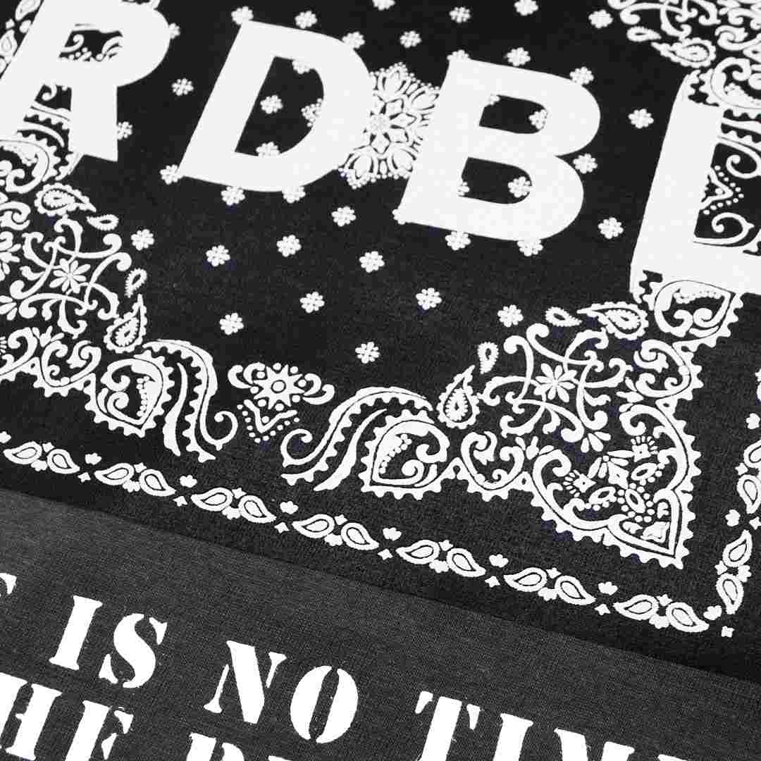 セミコーマコットン半袖メンズTシャツ【BANDANA】