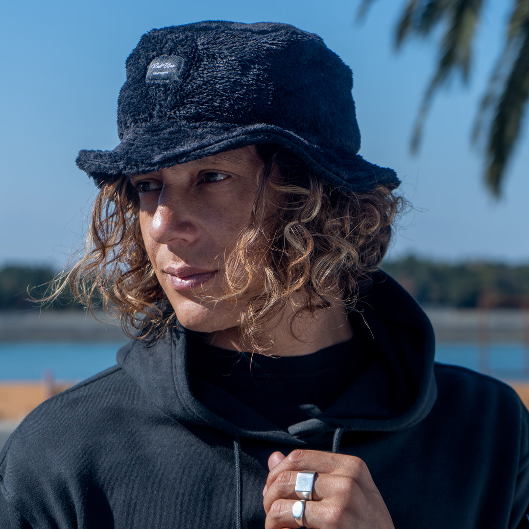 RADBLUE Bore Fleece Bucket Hat Brown