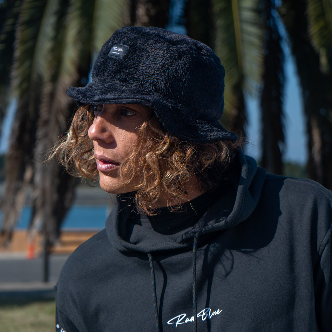 RADBLUE Bore Fleece Bucket Hat Brown