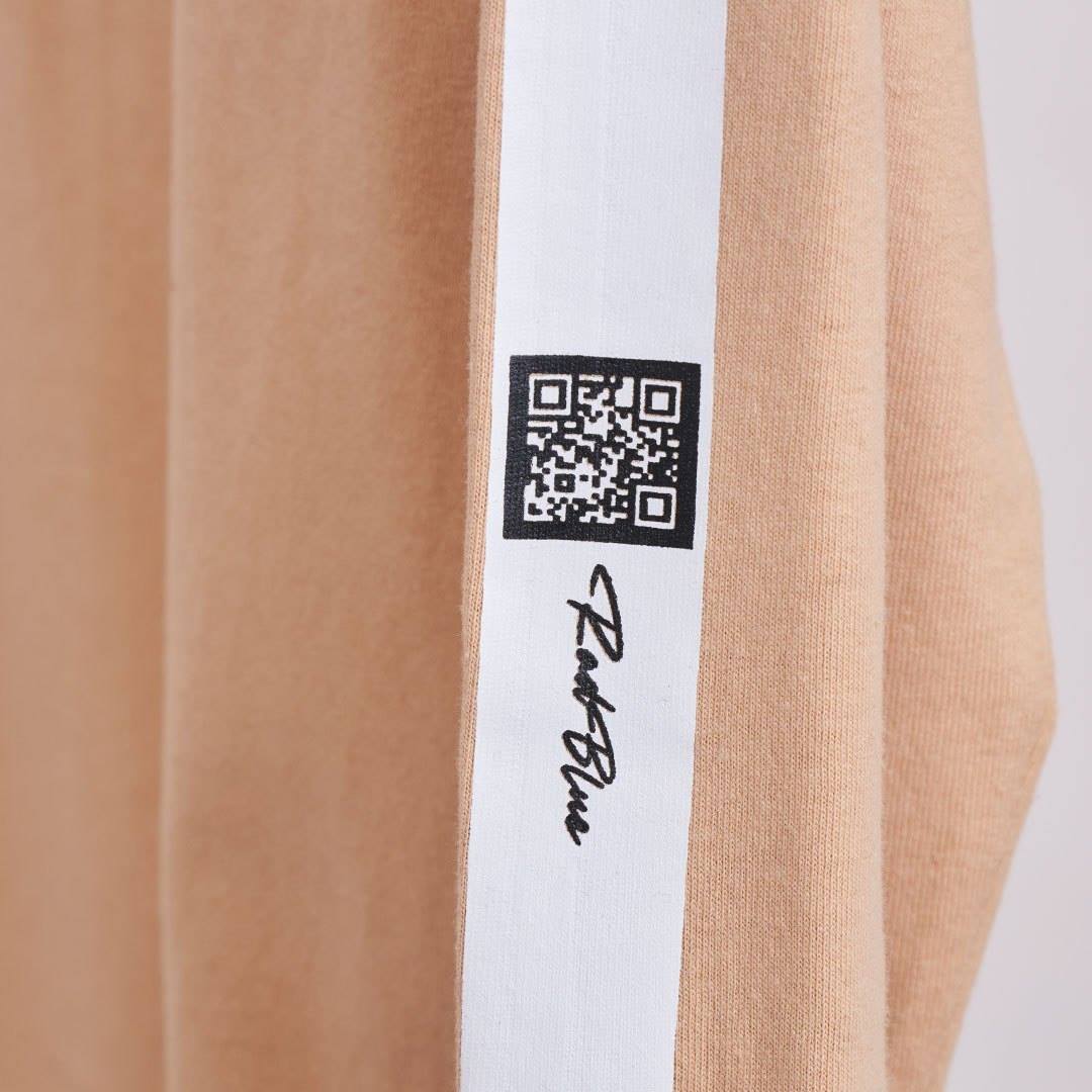 OEコットン ロングスリーブTシャツ【QR】
