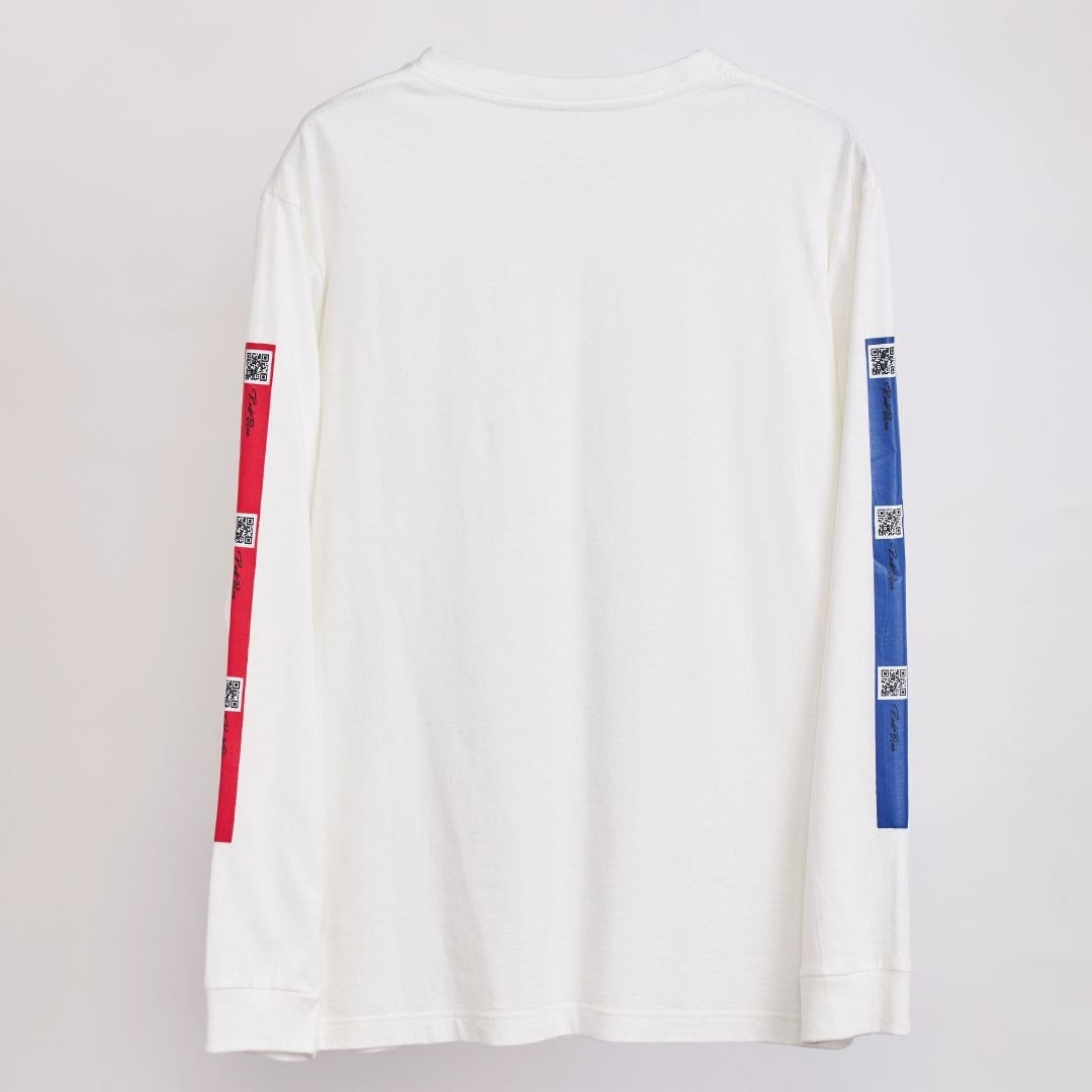 OEコットン ロングスリーブTシャツ【QR】
