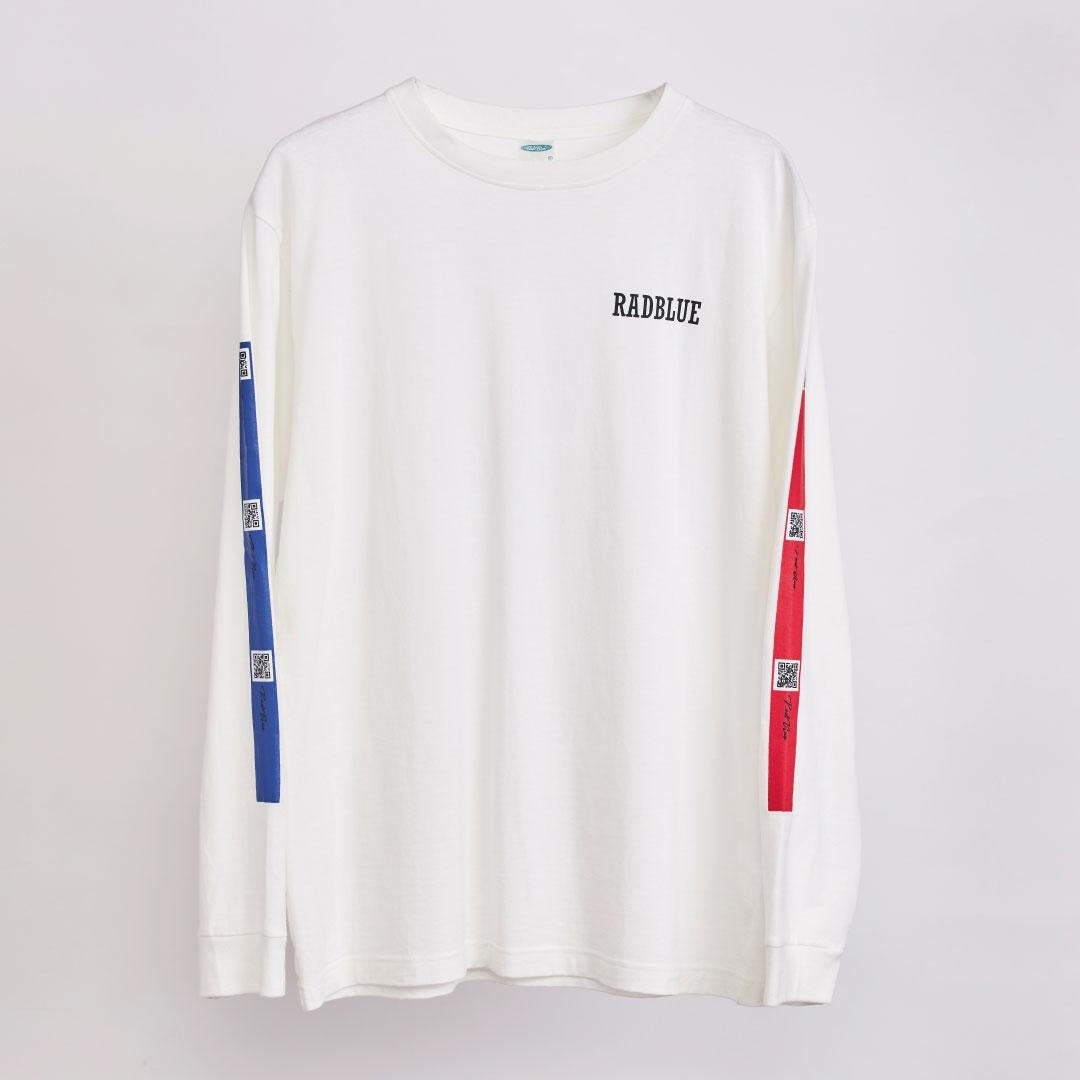 OEコットン ロングスリーブTシャツ【QR】