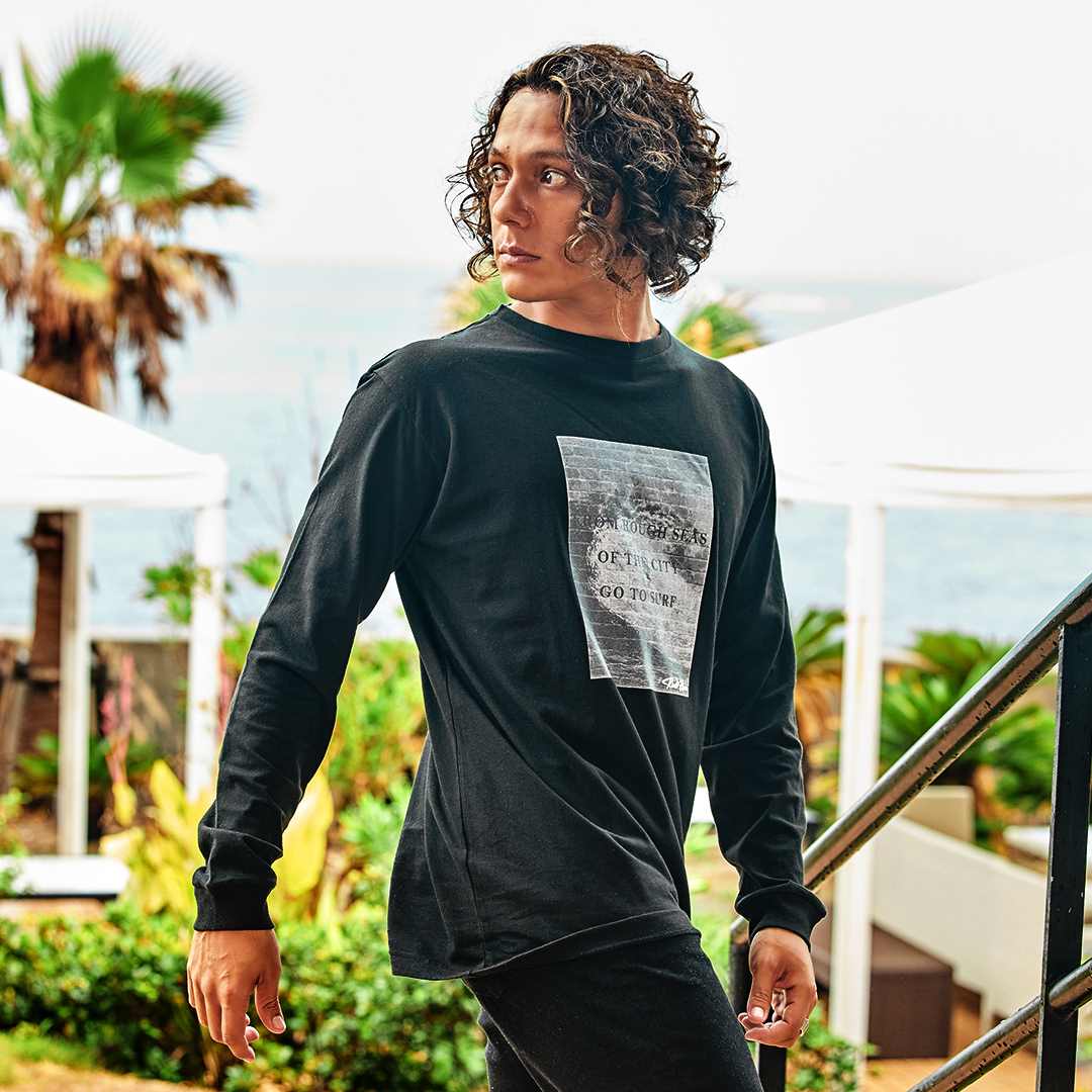 OEコットン ロングスリーブTシャツ【PHOTO】