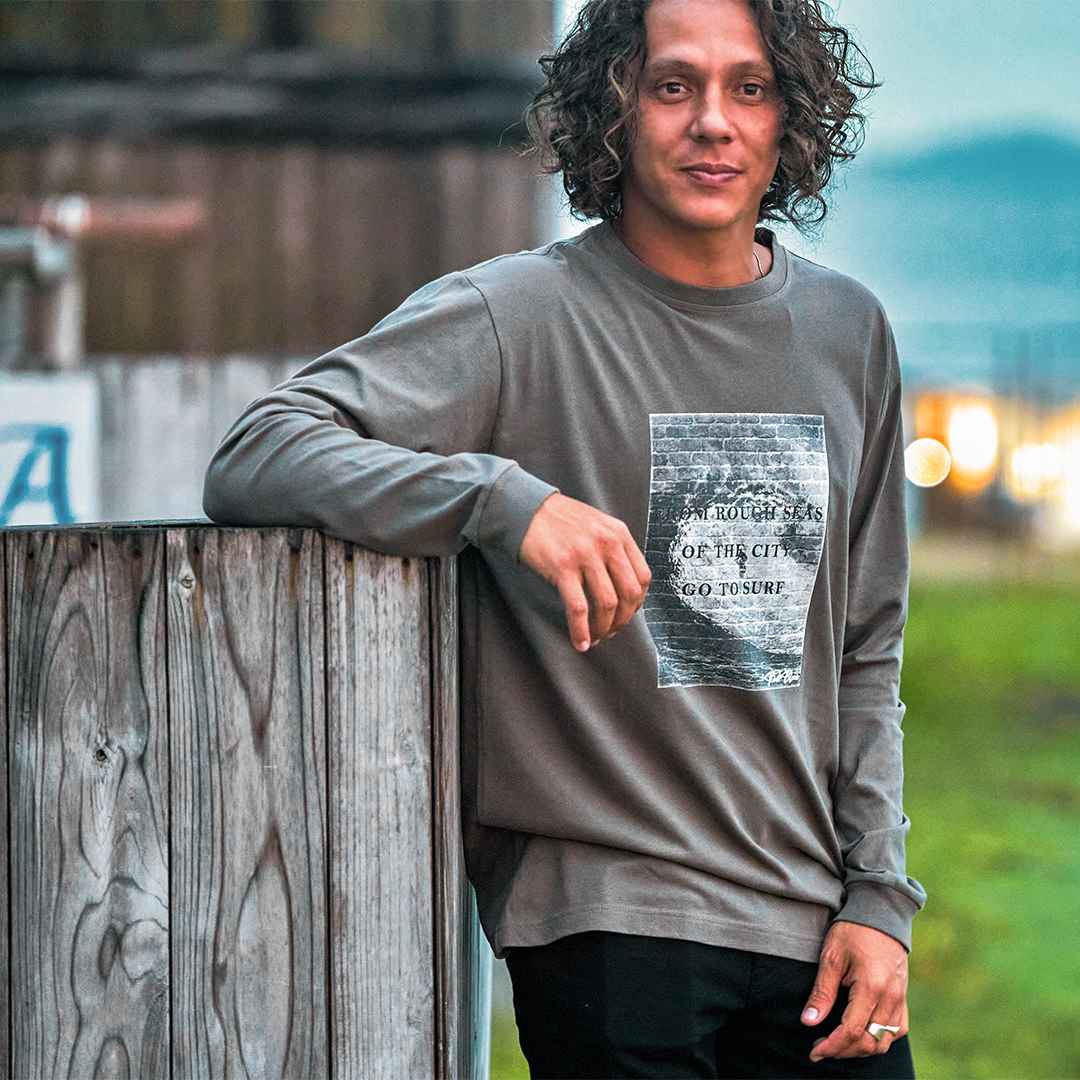 OEコットン ロングスリーブTシャツ【PHOTO】