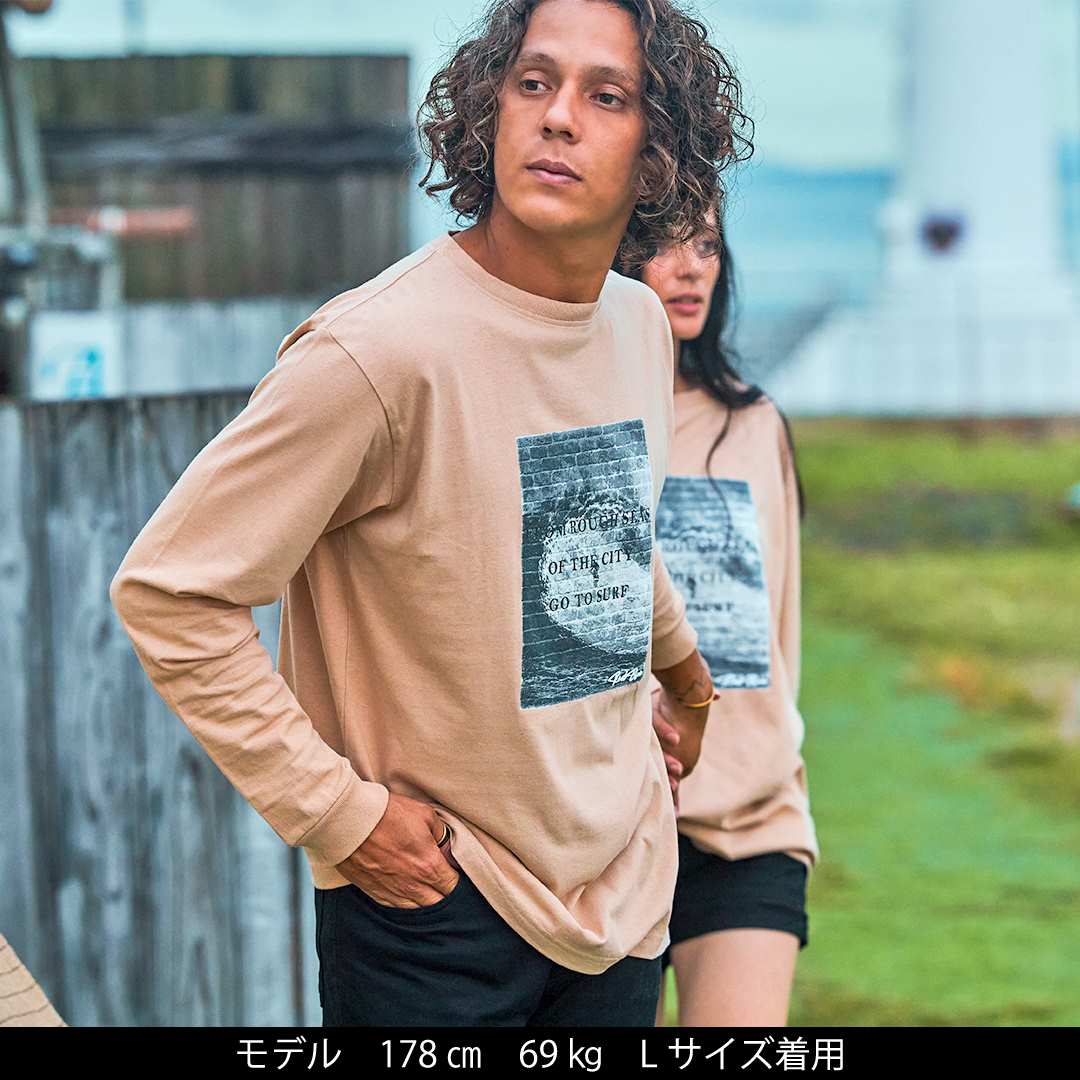 OEコットン ロングスリーブTシャツ【PHOTO】