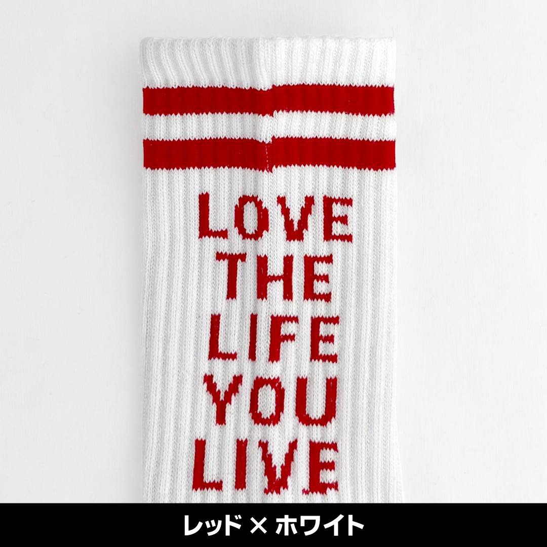 ラインソックス【LOVE THE LIFE】