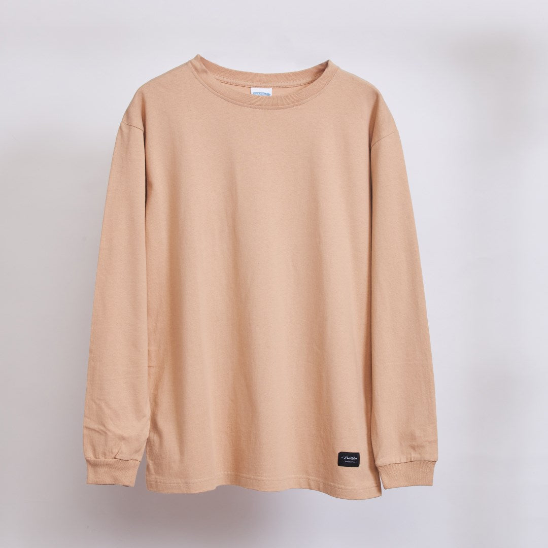 OEコットン ロングスリーブTシャツ【LOVE THE LIFE】