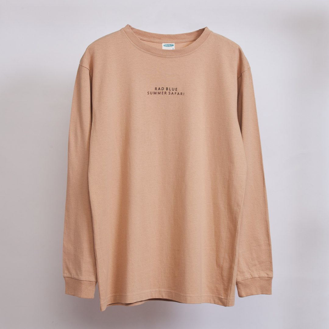 OEコットン ロングスリーブTシャツ【2Palm】