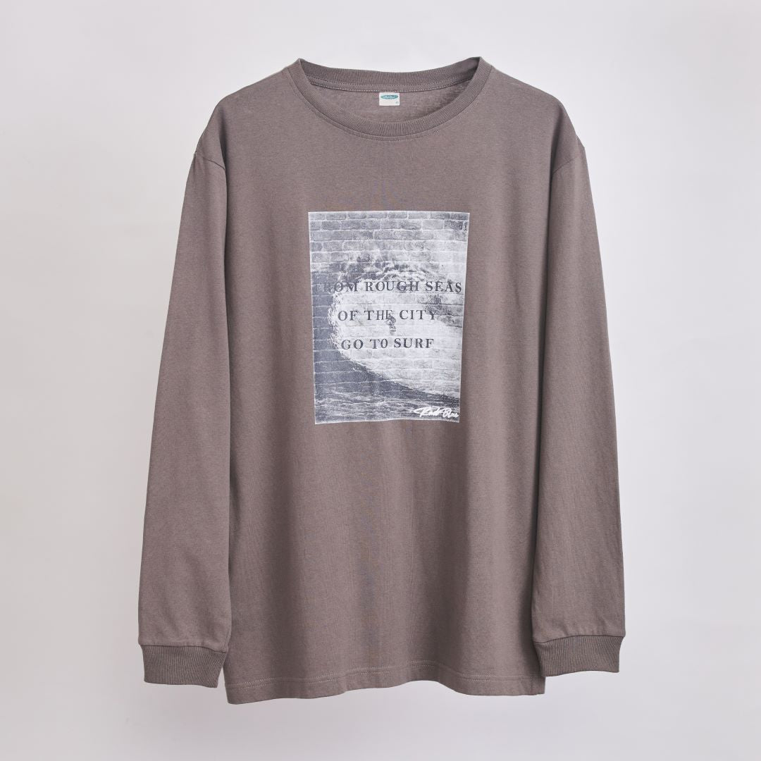 OEコットン ロングスリーブTシャツ【PHOTO】