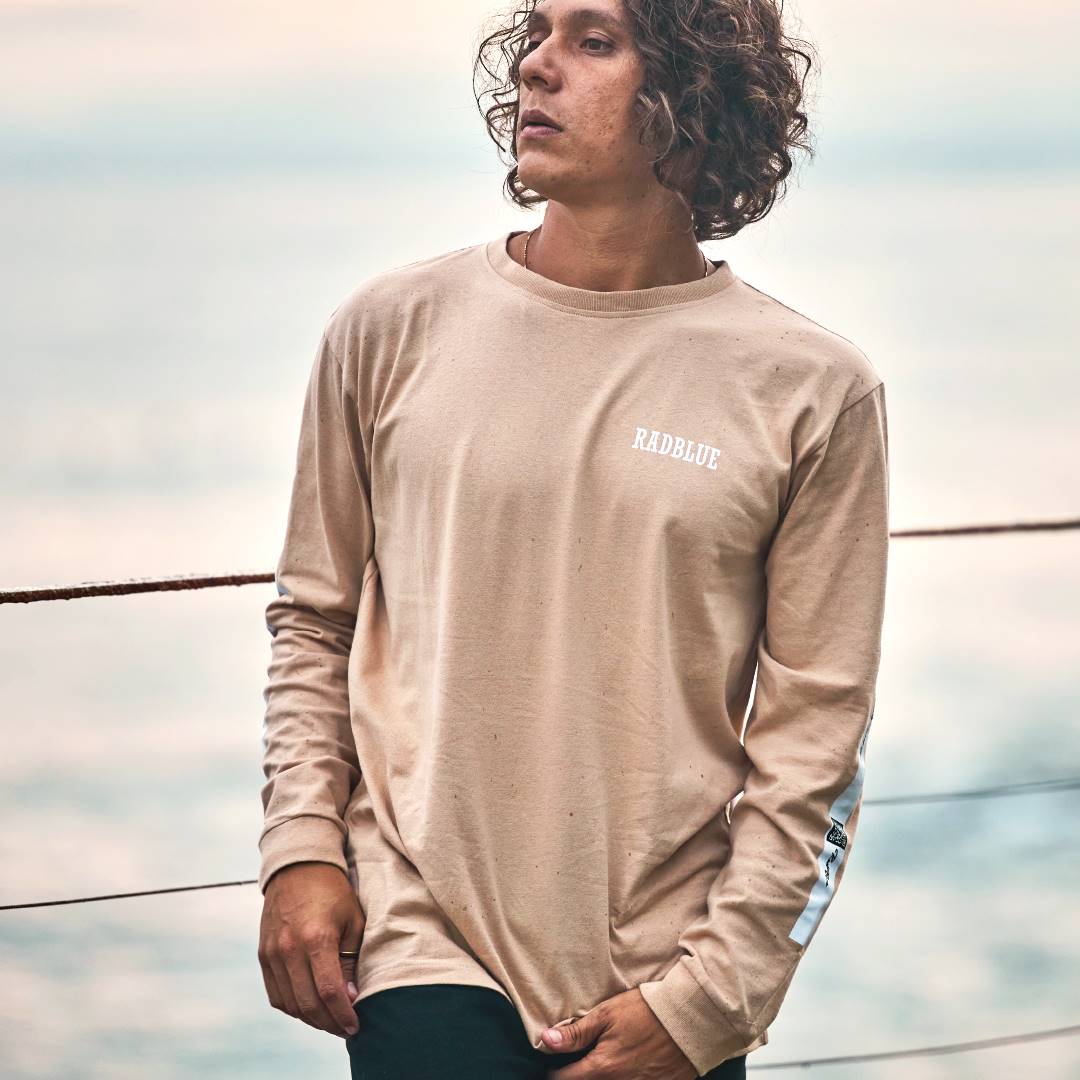 OEコットン ロングスリーブTシャツ【QR】