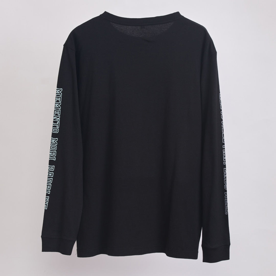 OEコットン ロングスリーブTシャツ【SKULL SURF】