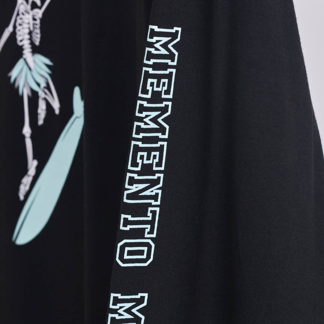 OEコットン ロングスリーブTシャツ【SKULL SURF】