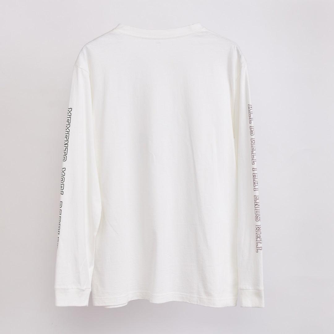 OEコットン ロングスリーブTシャツ【SKULL SURF】