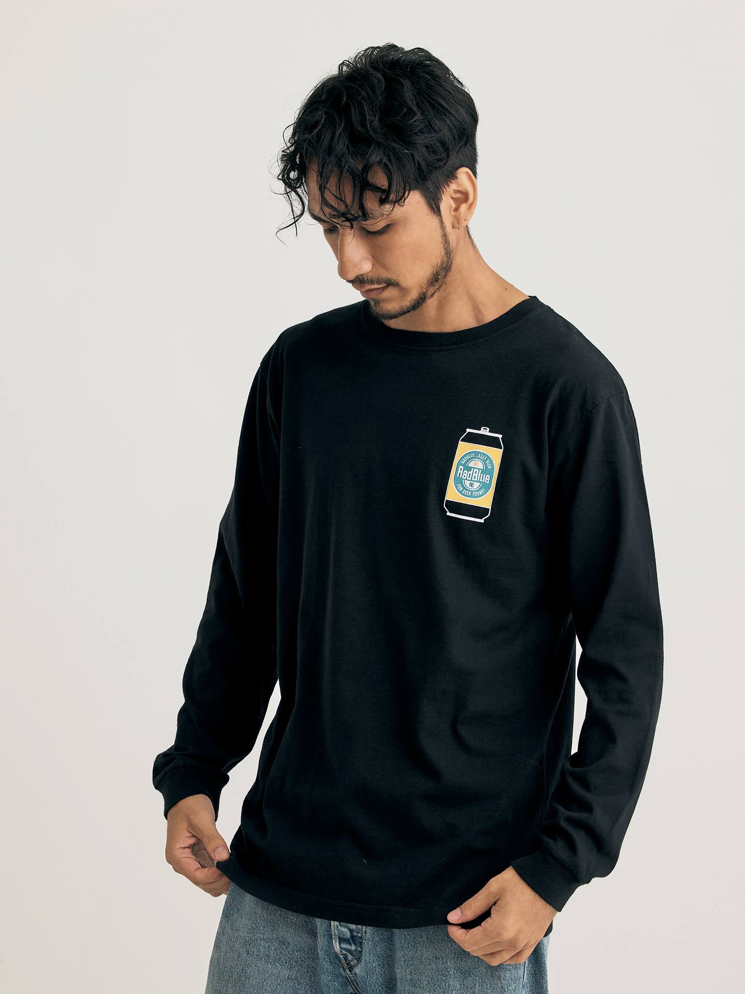 OEコットン ロングスリーブTシャツ【BEER】