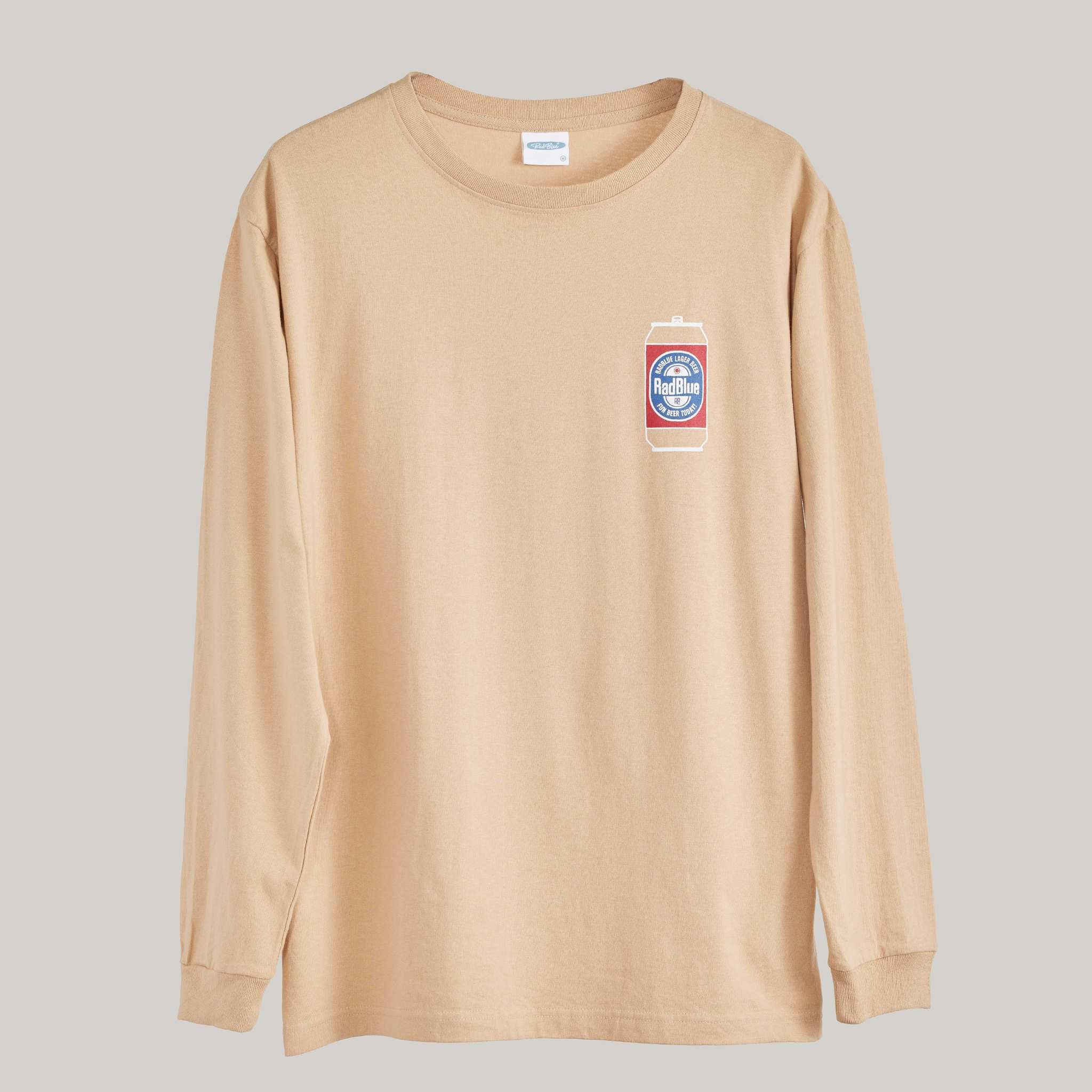 OEコットン ロングスリーブTシャツ【BEER】