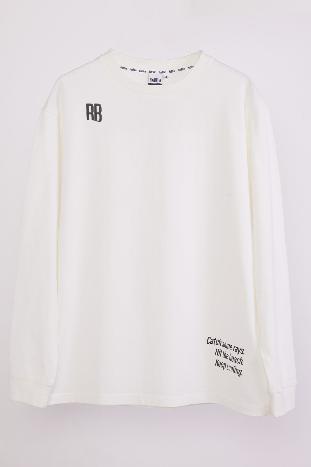OEコットン ロングスリーブTシャツ【SOLID】
